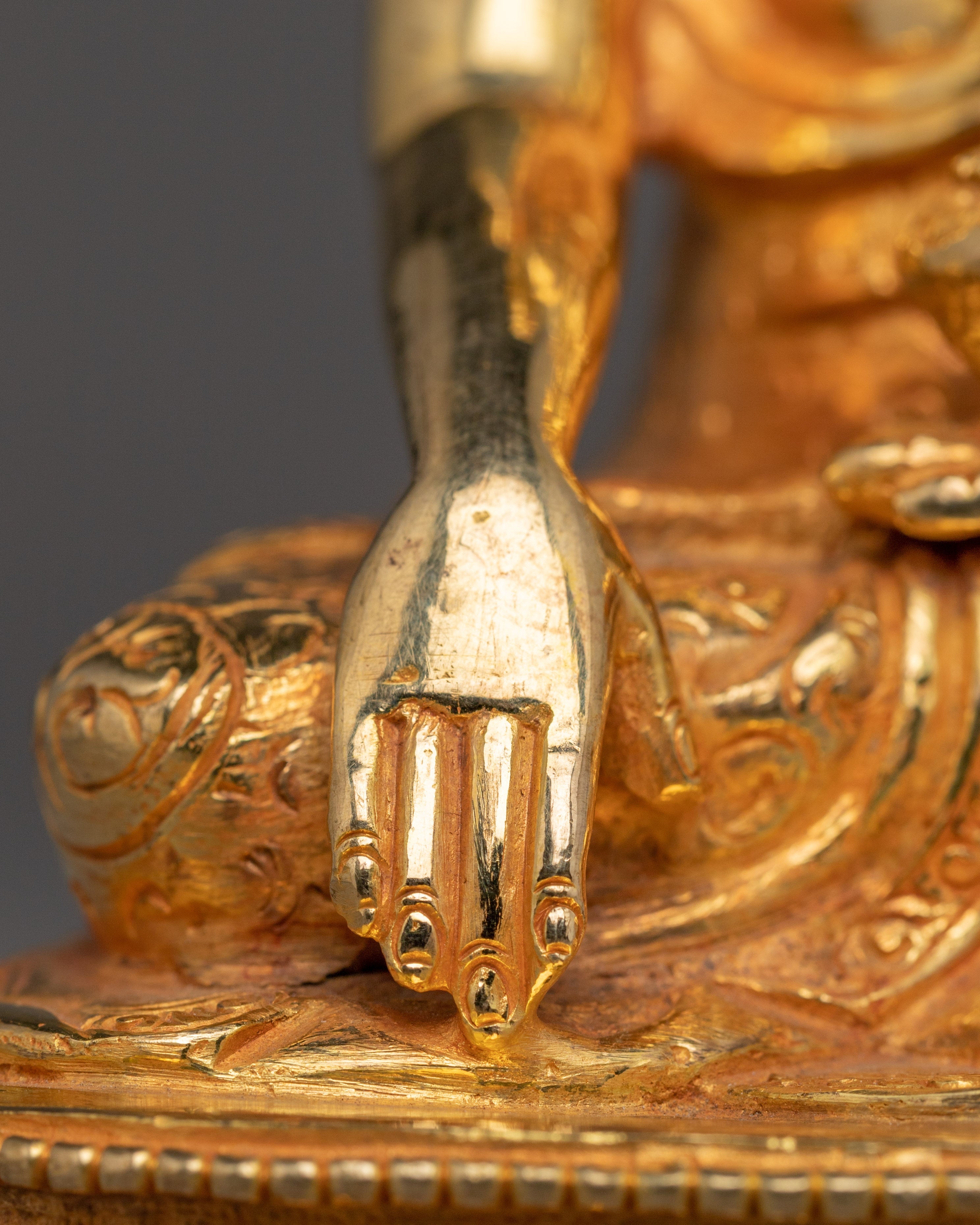 Golden First Buddha Shakyamuni Artwork | Founder of the Buddhist Religion