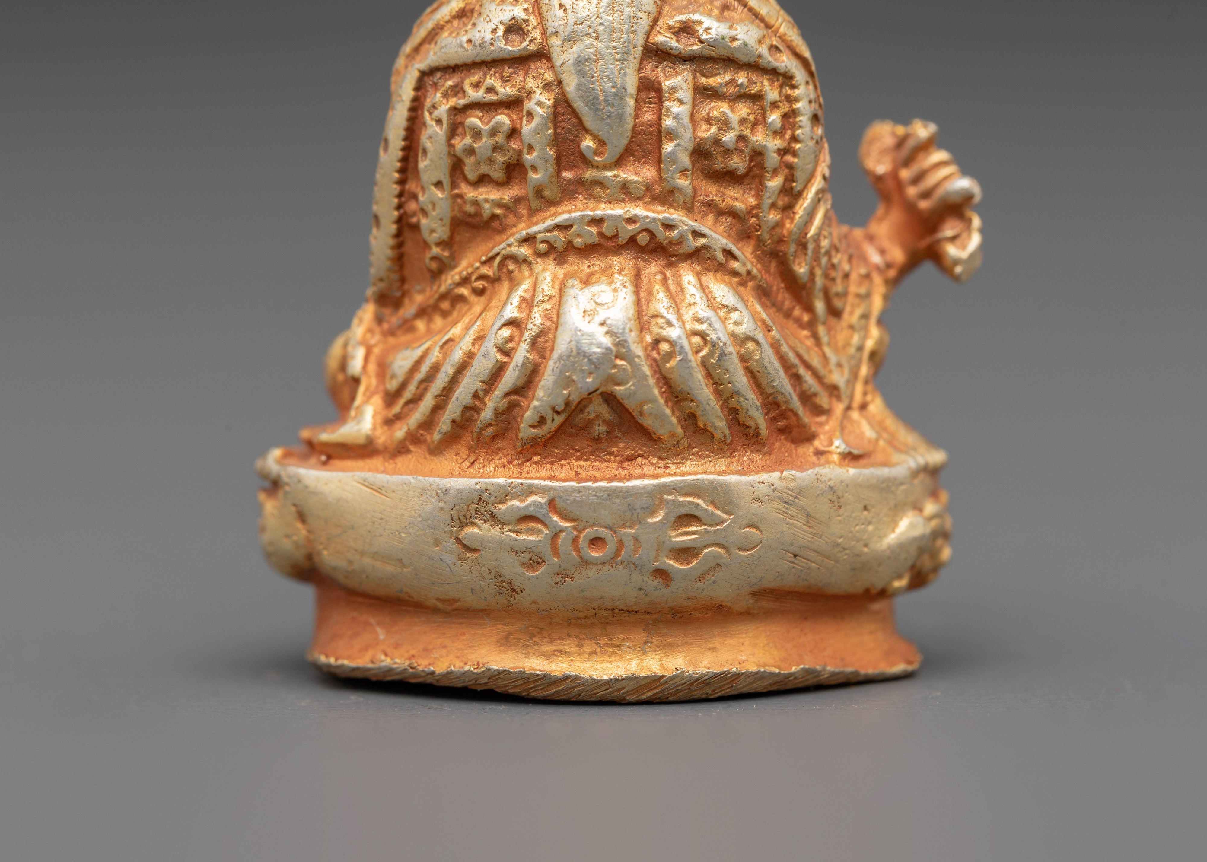 Guru Rinpoche Gold Plated Statue | Buddhist deity statue