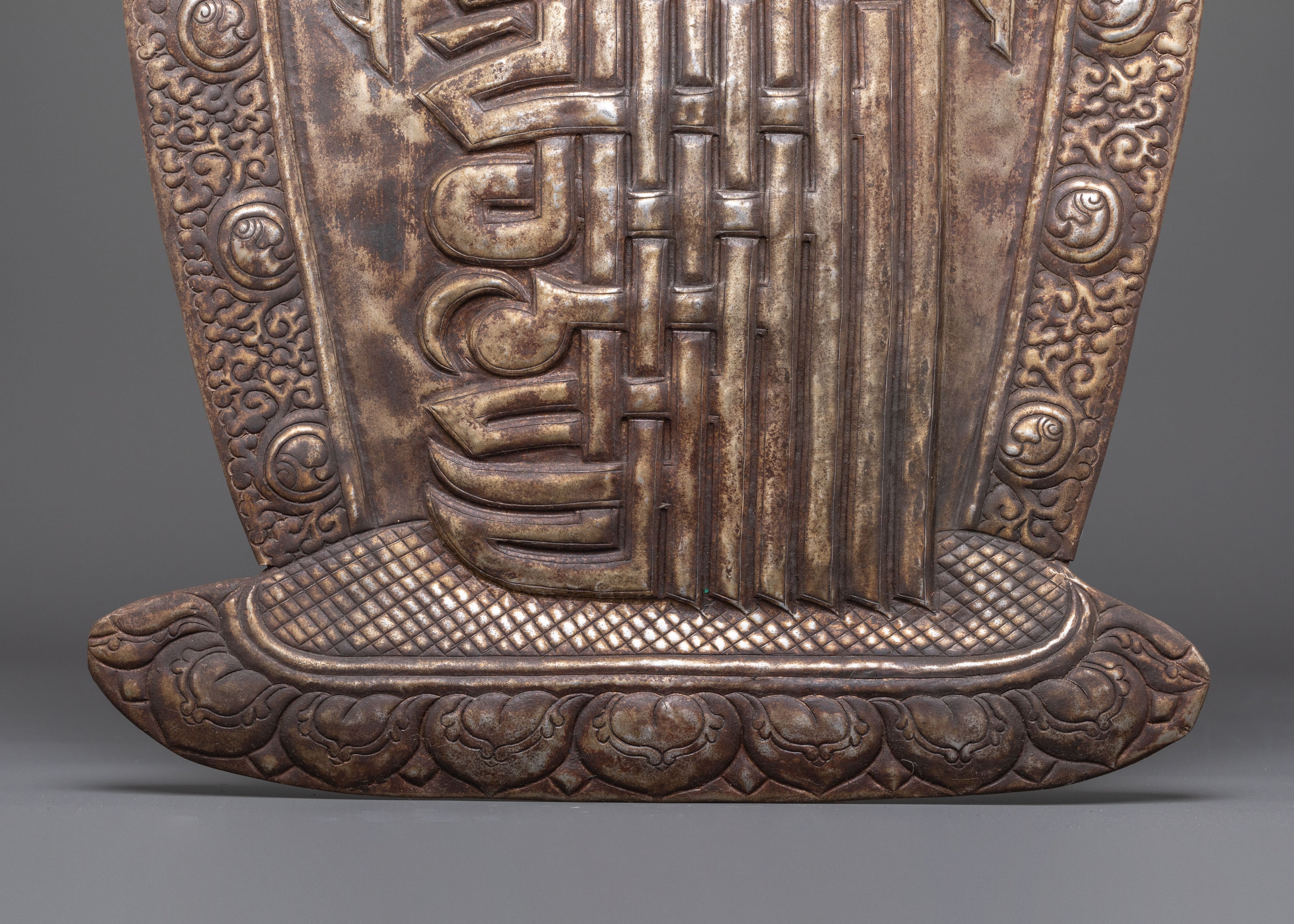 Tibetan Kalachakra Symbol Wall Hanging | Buddhist Protection Wall Art