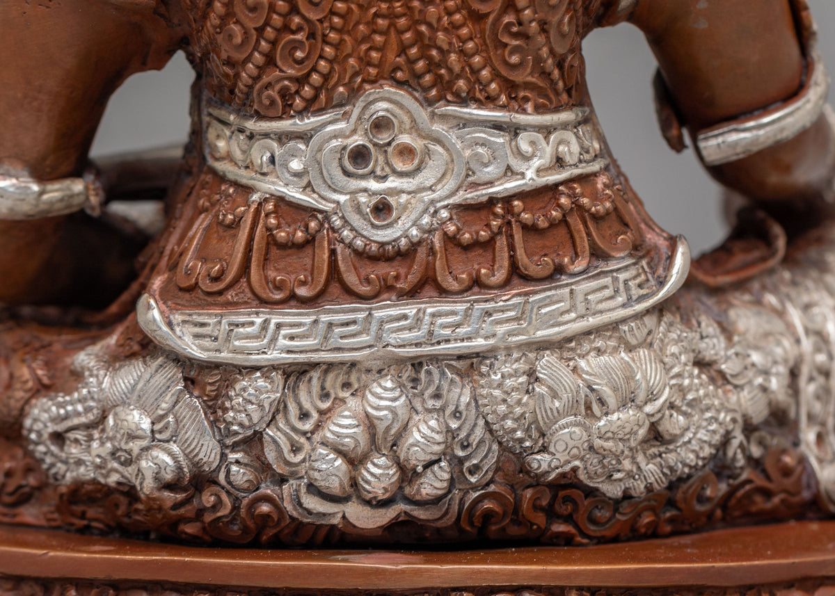 Machine Made Dzambhala Figurine | Ideal for Rituals and Meditation