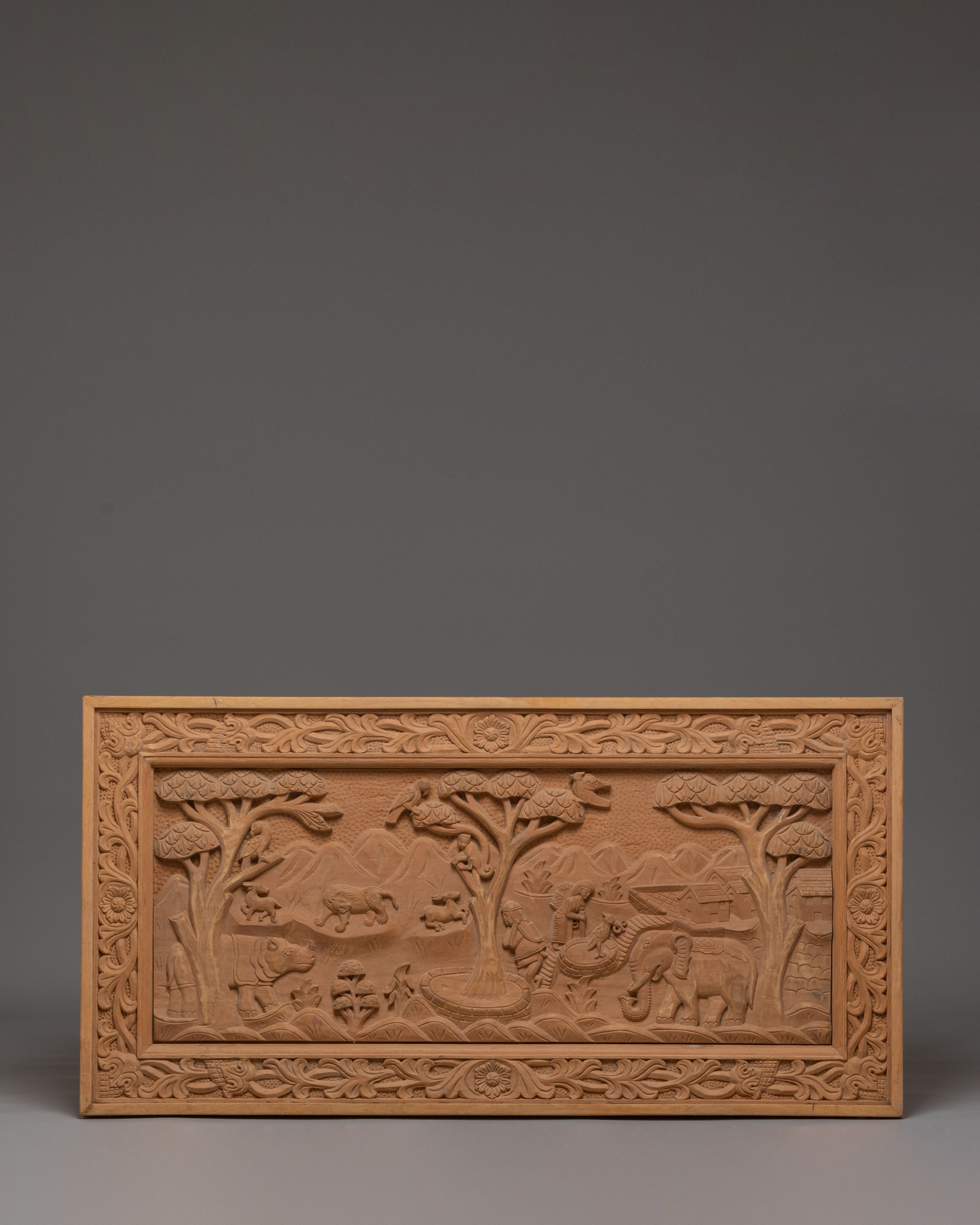 Tibetan Wooden Folding Table | Portable Outdoor Dining Set