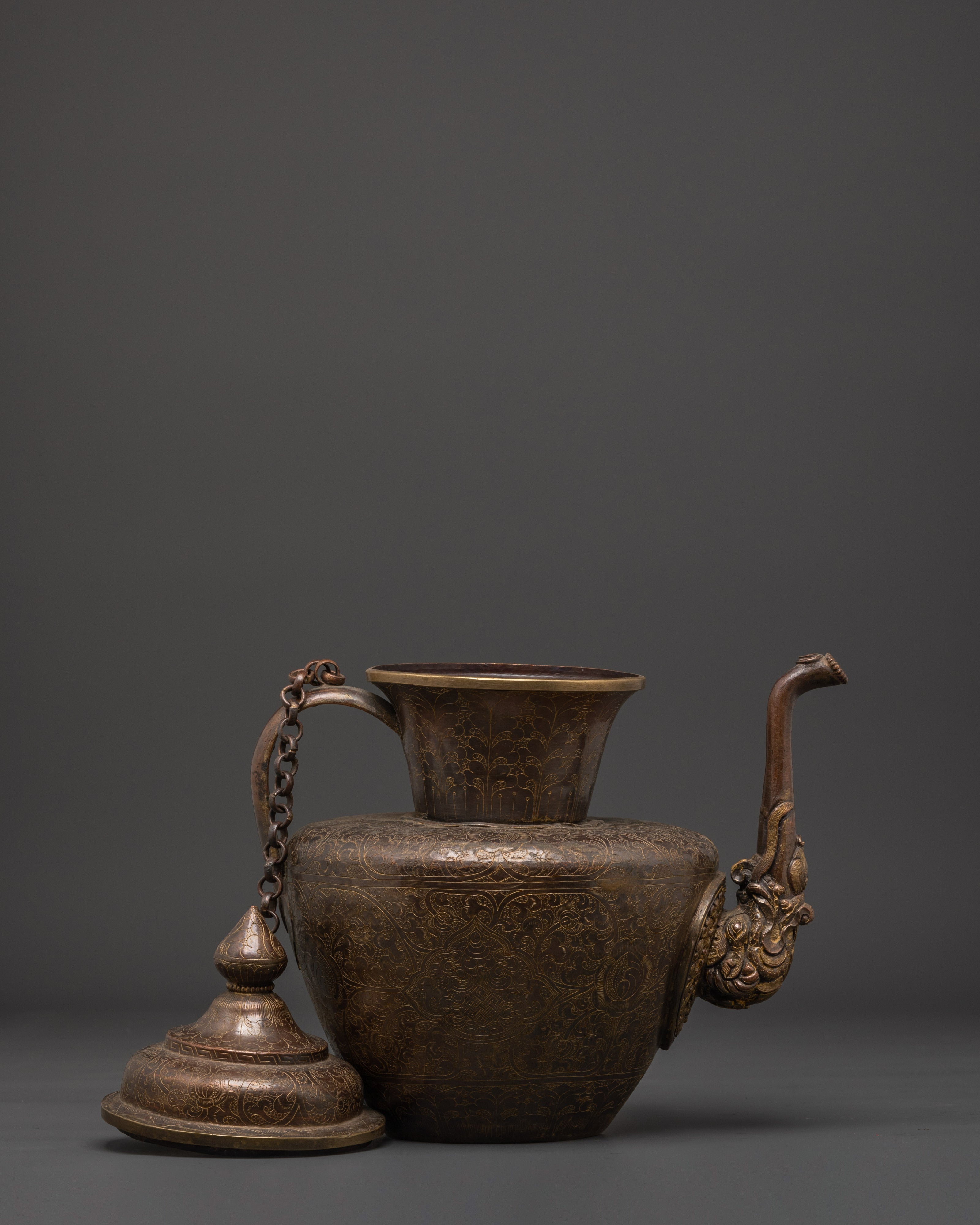 Handmade Copper Tea Pot | Cultural Craftsmanship