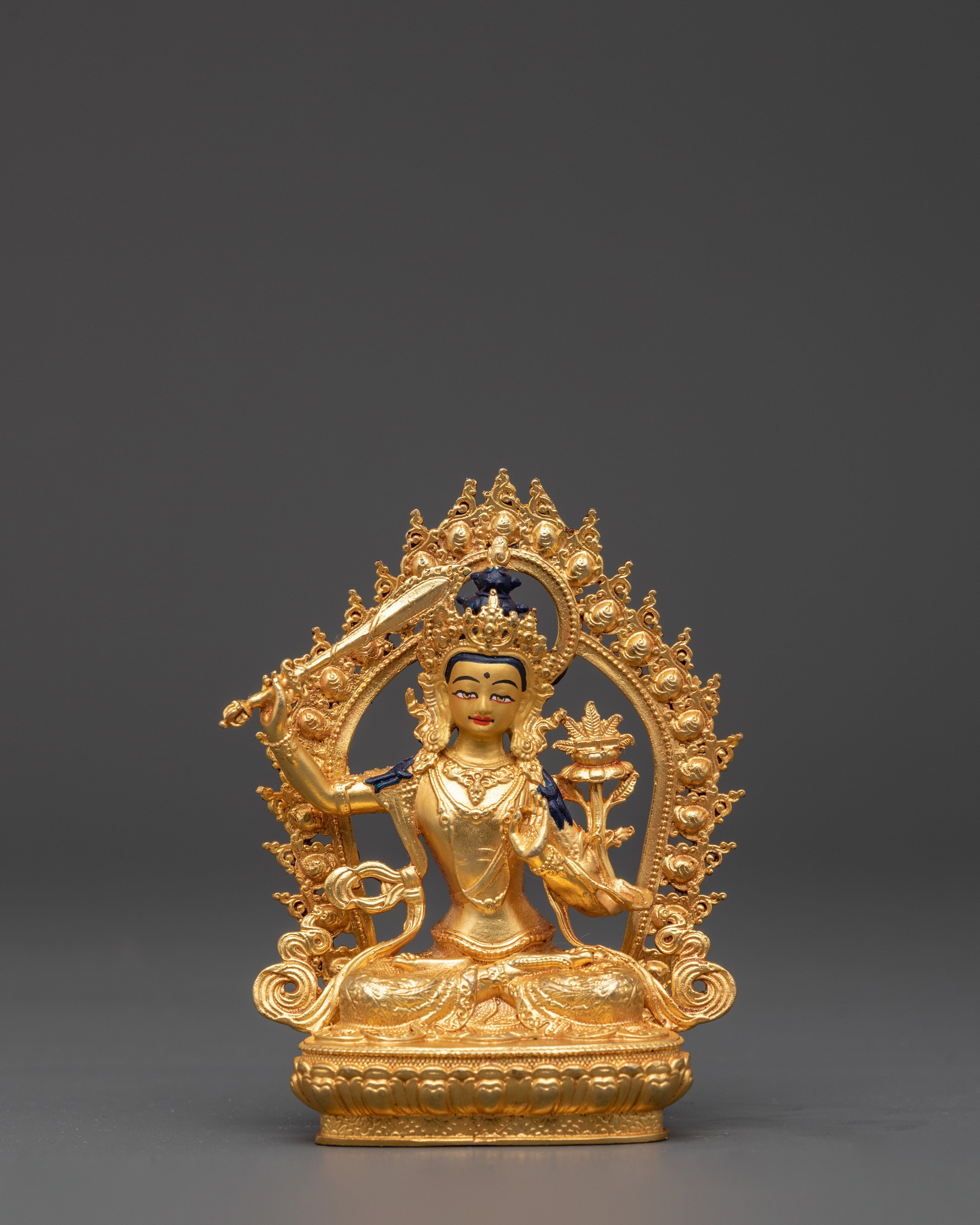 Traditional Manjushri Figurine 