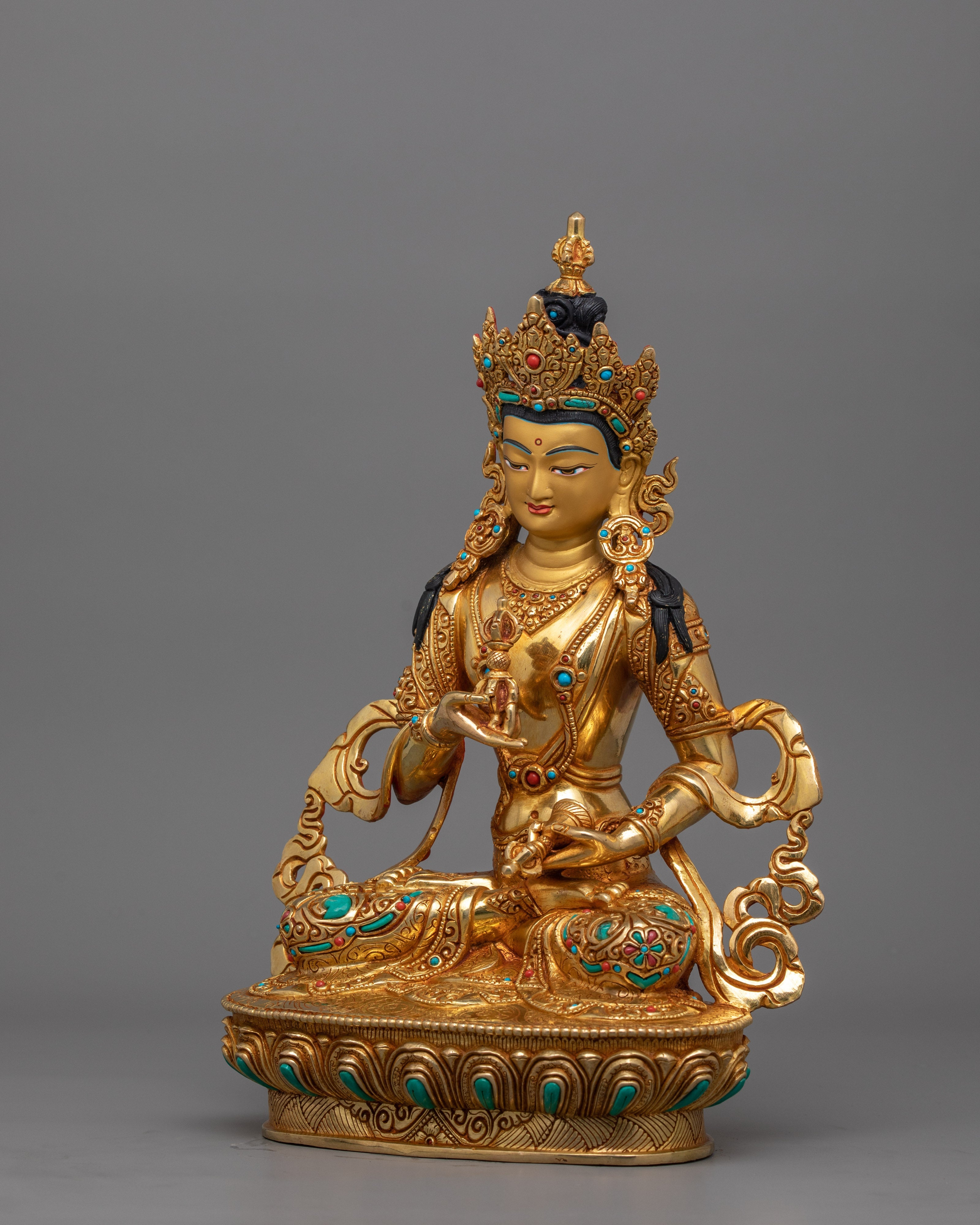 Guru Vajrasattva Purification Deity Sculpture | Representation of Compassion