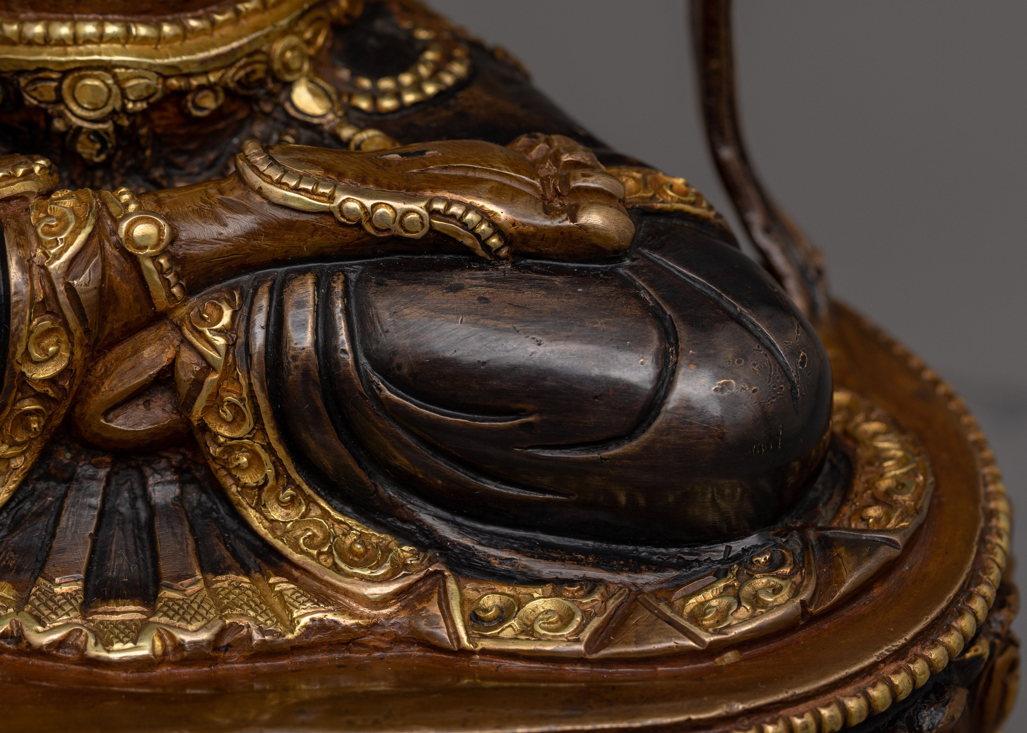 Seven Eyes Deity White Tara Sculpture | Mother of all Buddhas