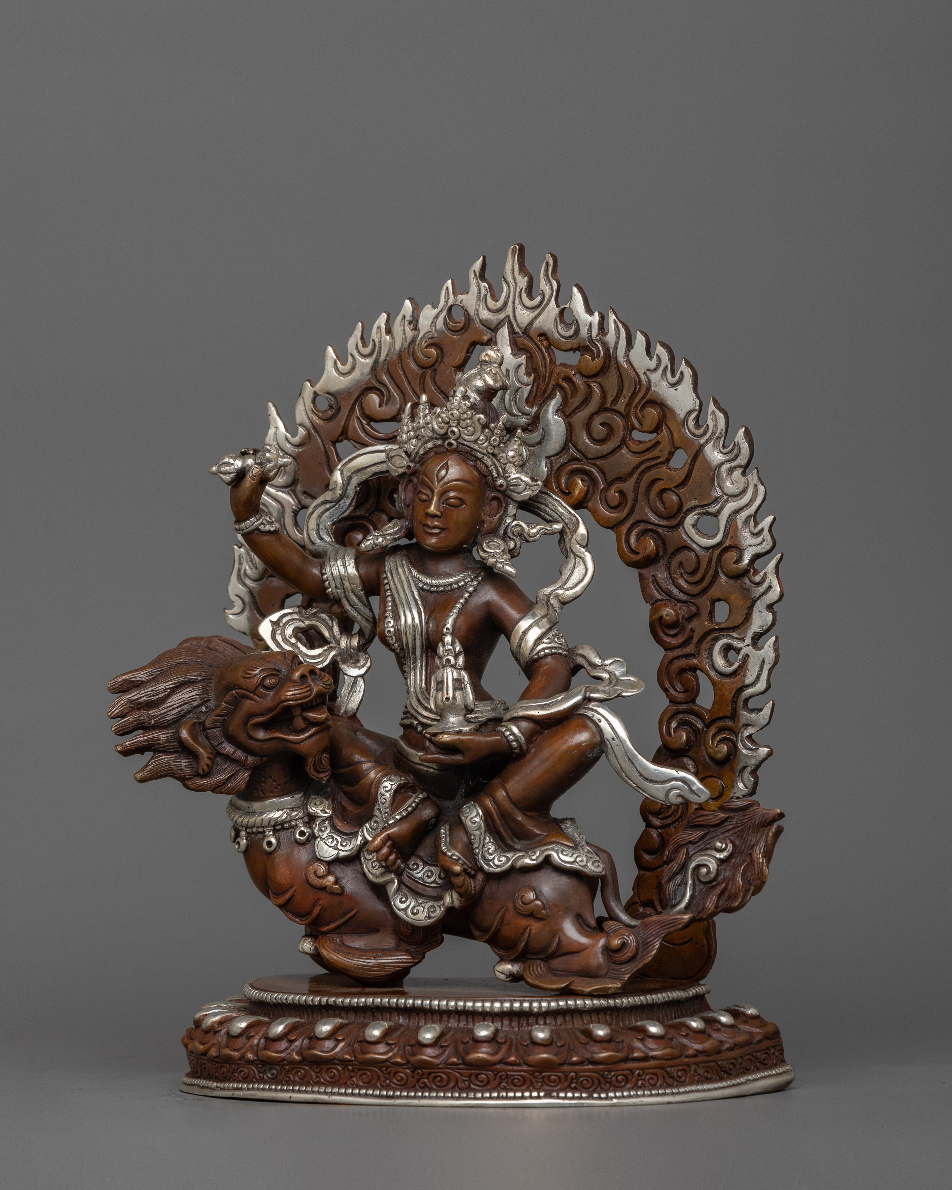 Tshiringma Tibetan Buddhist Goddess Figurine | Guardian of Abundance and Balance