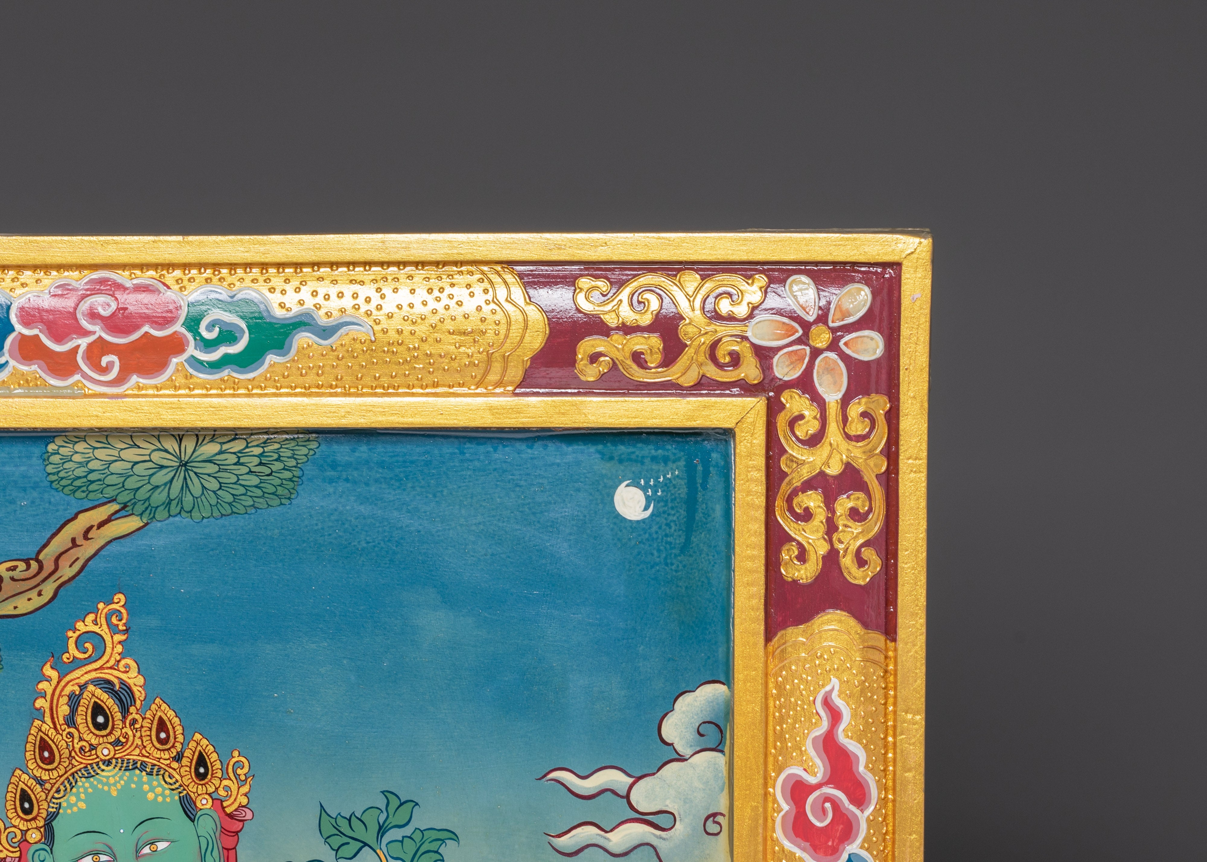 Green Tara Deity Wall Hanging | Mother of All Buddhas