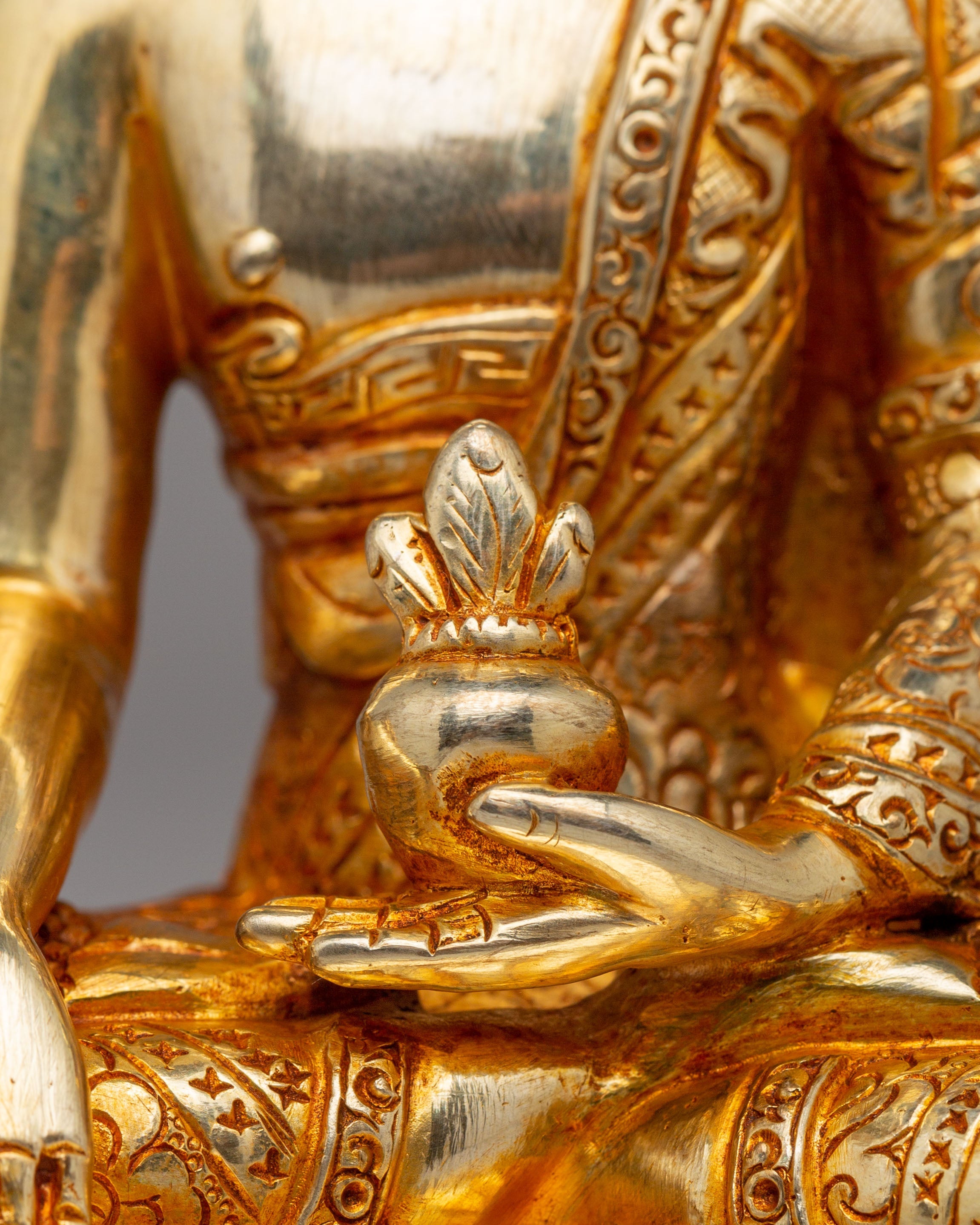 Sacred Medicine Buddha Healing Statue | Meditation Buddha Statue