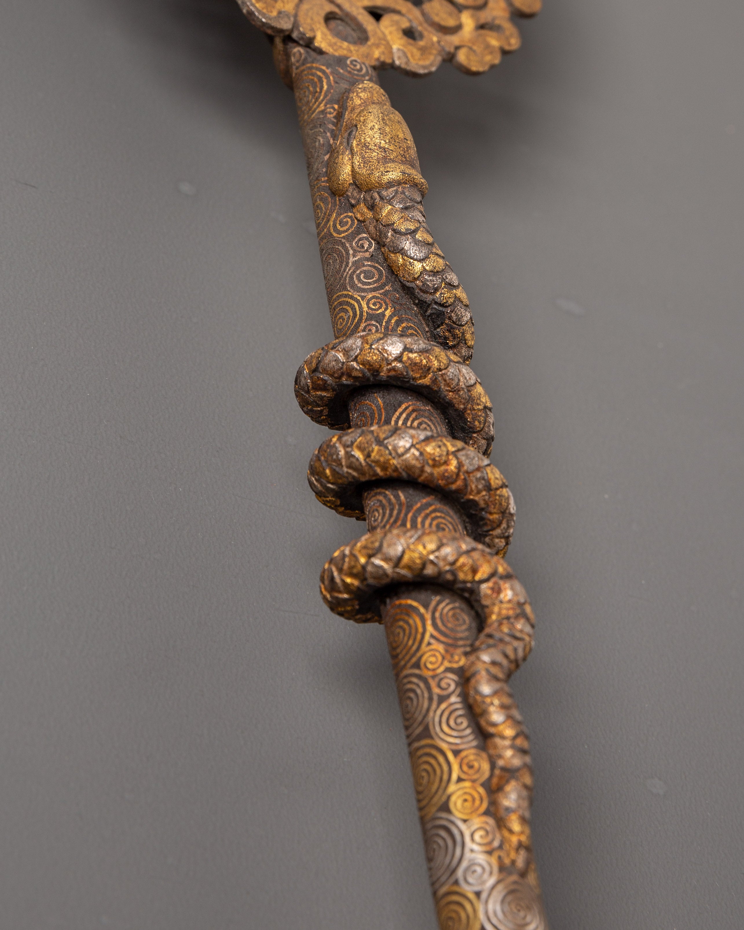 Traditional Tibetan Gangsa and Ganglu Set | Tools for Spiritual Ceremonies