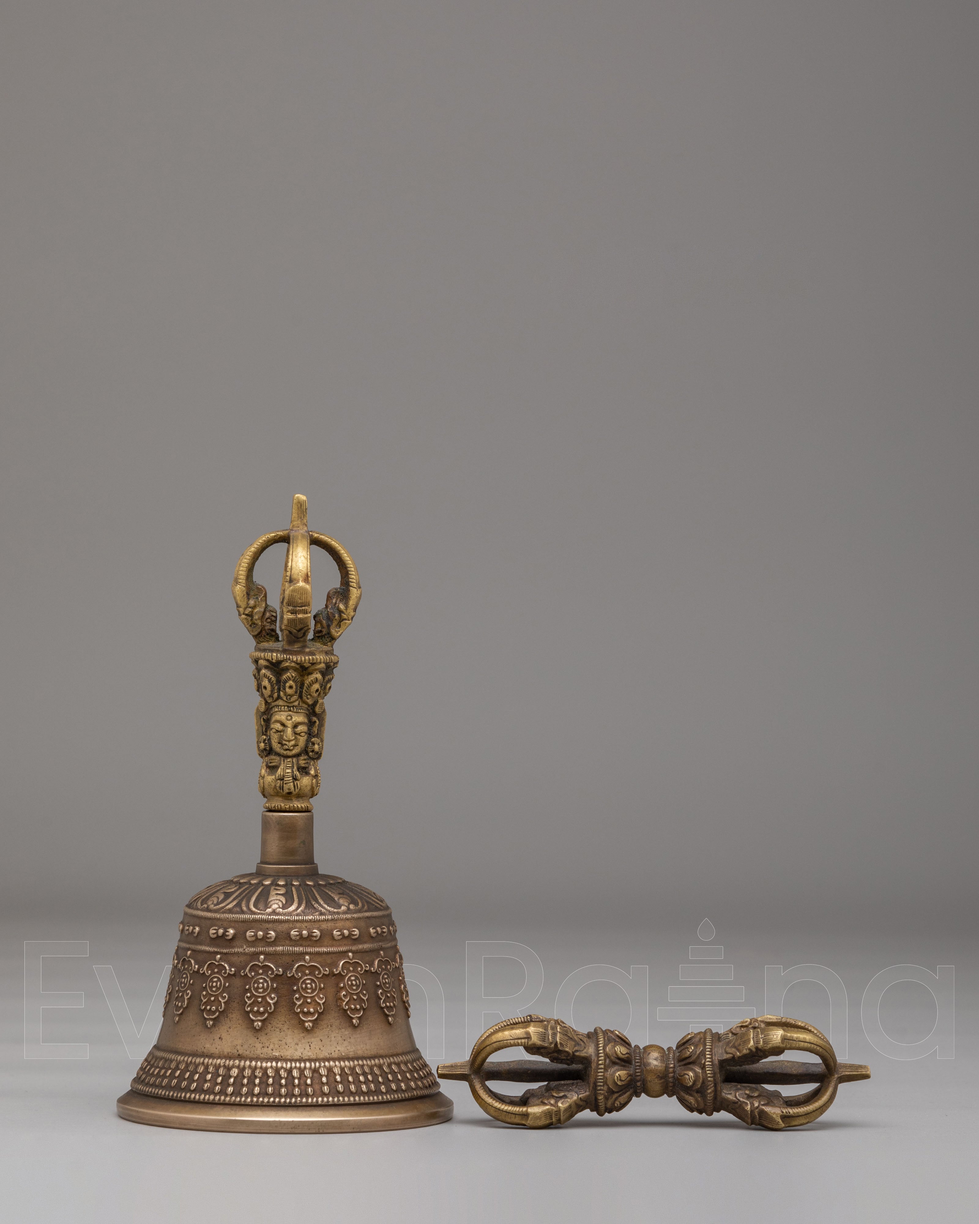 Vajra and Bell Set for Ritual