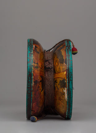 Wooden Damaru Drum | Spiritual Drum for Sacred Buddhist Practices