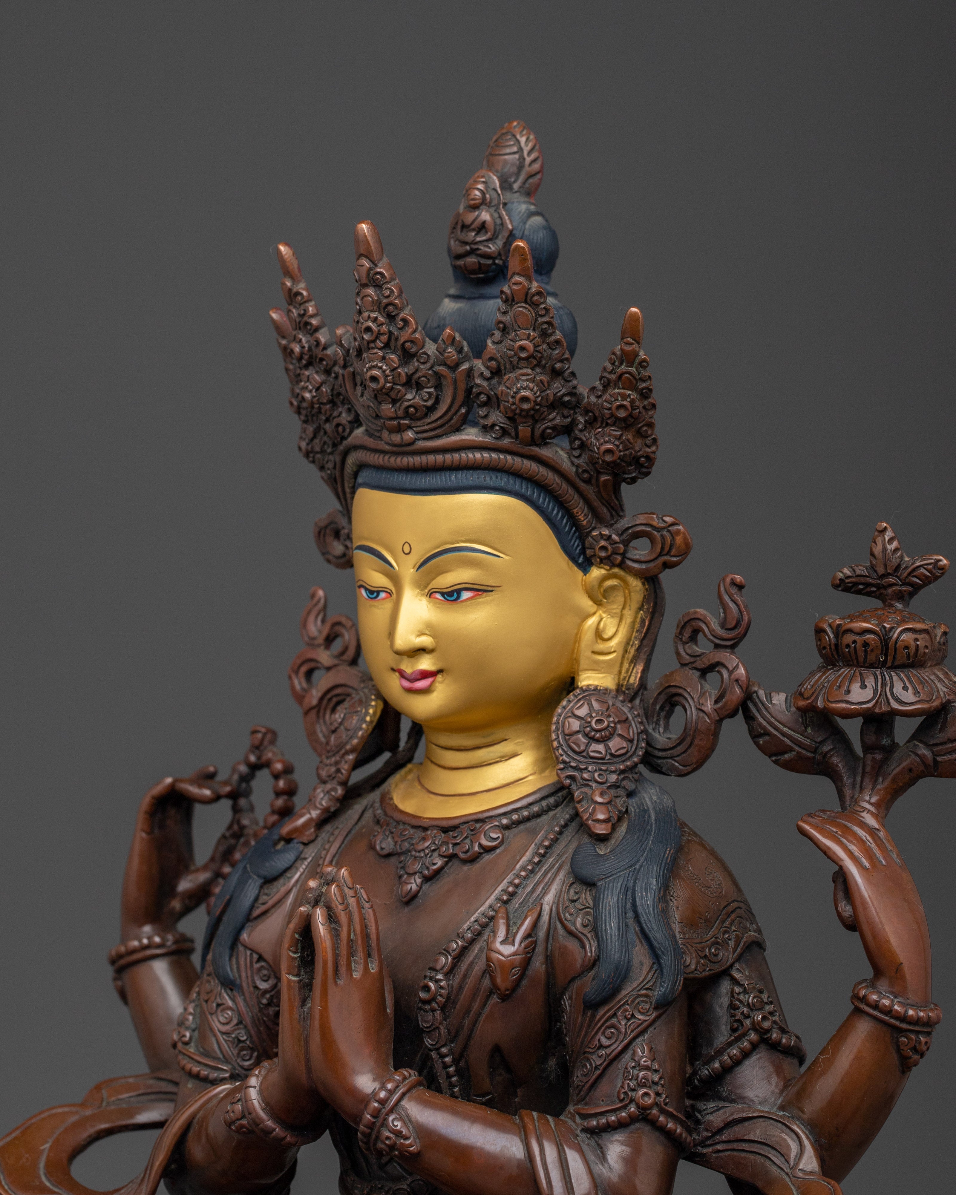Chenrezig Tibetan protector deity |  Bodhisattva of Compassion