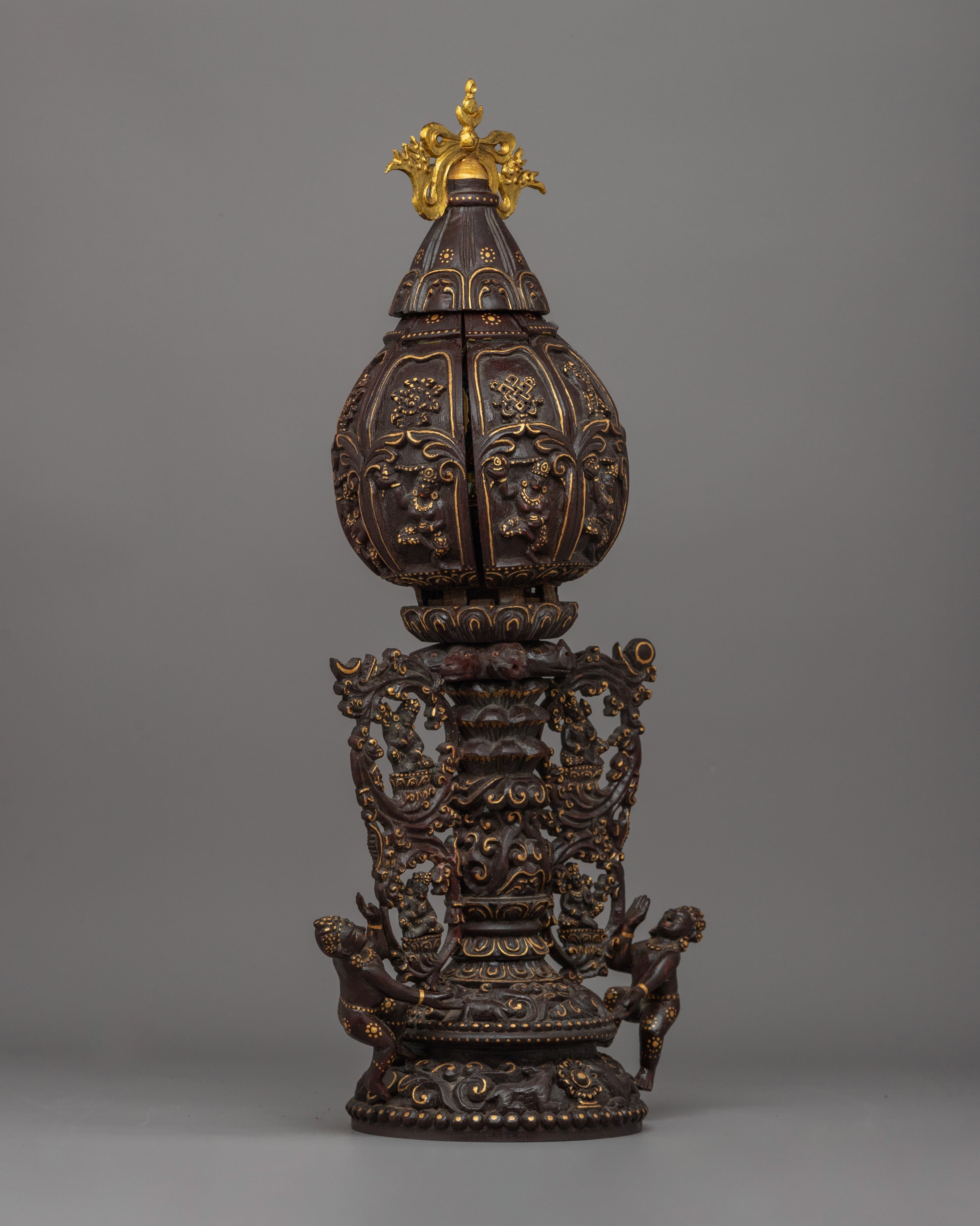 Handcrafted Wooden Lotus Mandala | A Symbol of Enlightenment & Spiritual Awakening