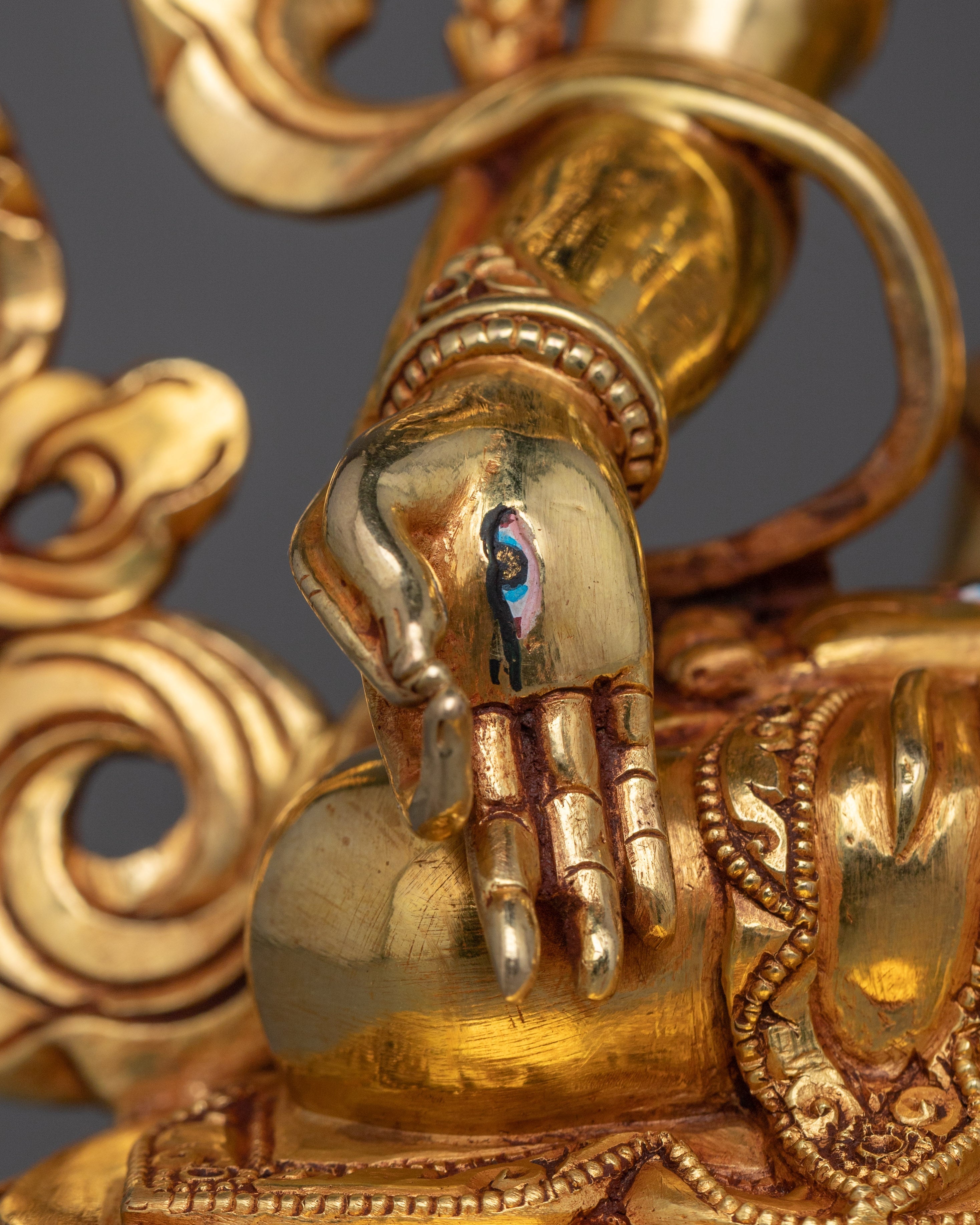 Golden Statue of White Tara | Sita Tara - Compassionate and Healing Deity