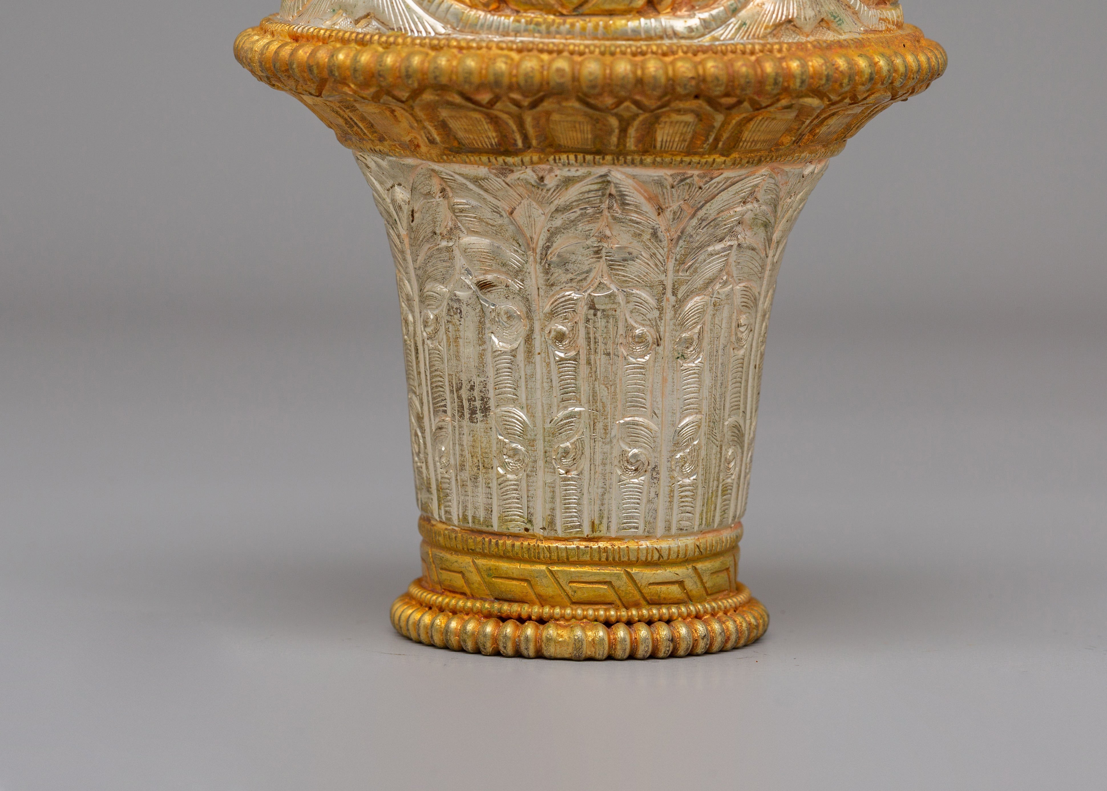 Buddhist Dharma Stick Ornament Cap | Sacred Ritual Items for Spiritual Practice