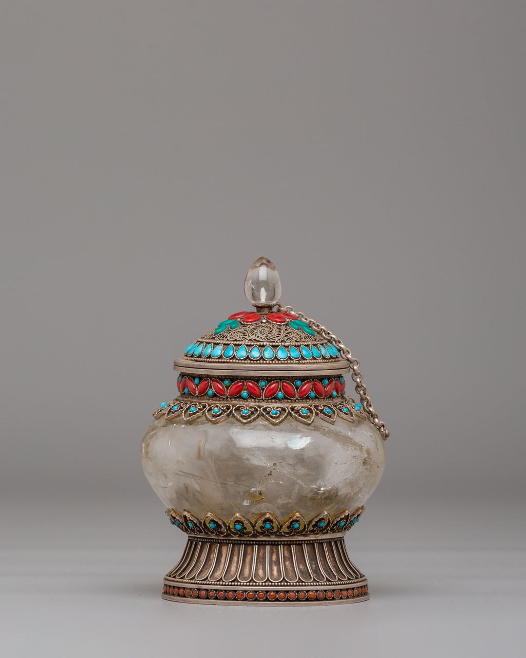 Offering Rice Bowl Handcrafted Rice Pot for Ritual | Sacred Offering Vessel for Ceremonies