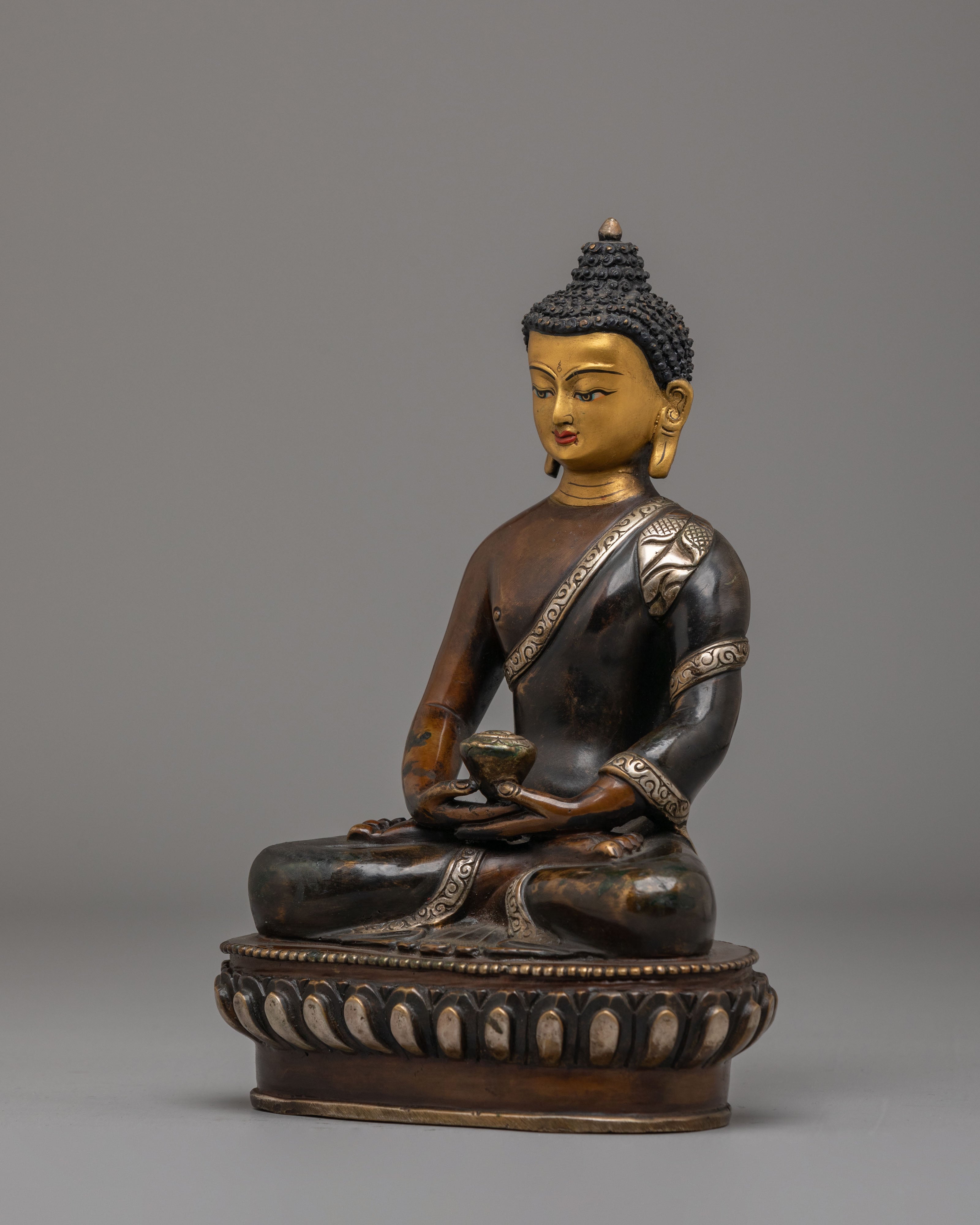 Traditional Tibetan Amitabha Buddha Statue | Buddha of Infinite Light