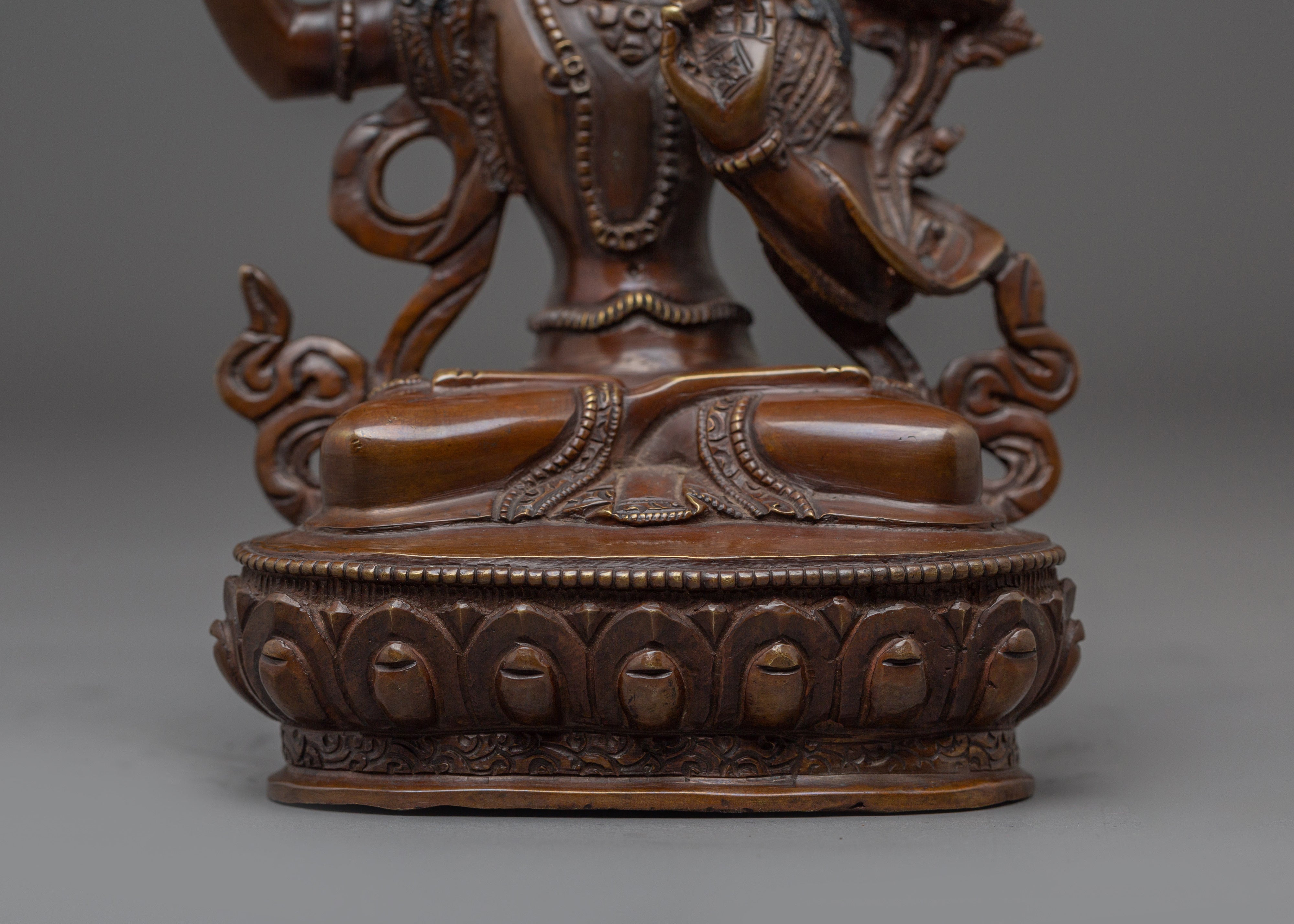 Himalayan Manjushri Sculpture | Symbol of Wisdom and Enlightenment