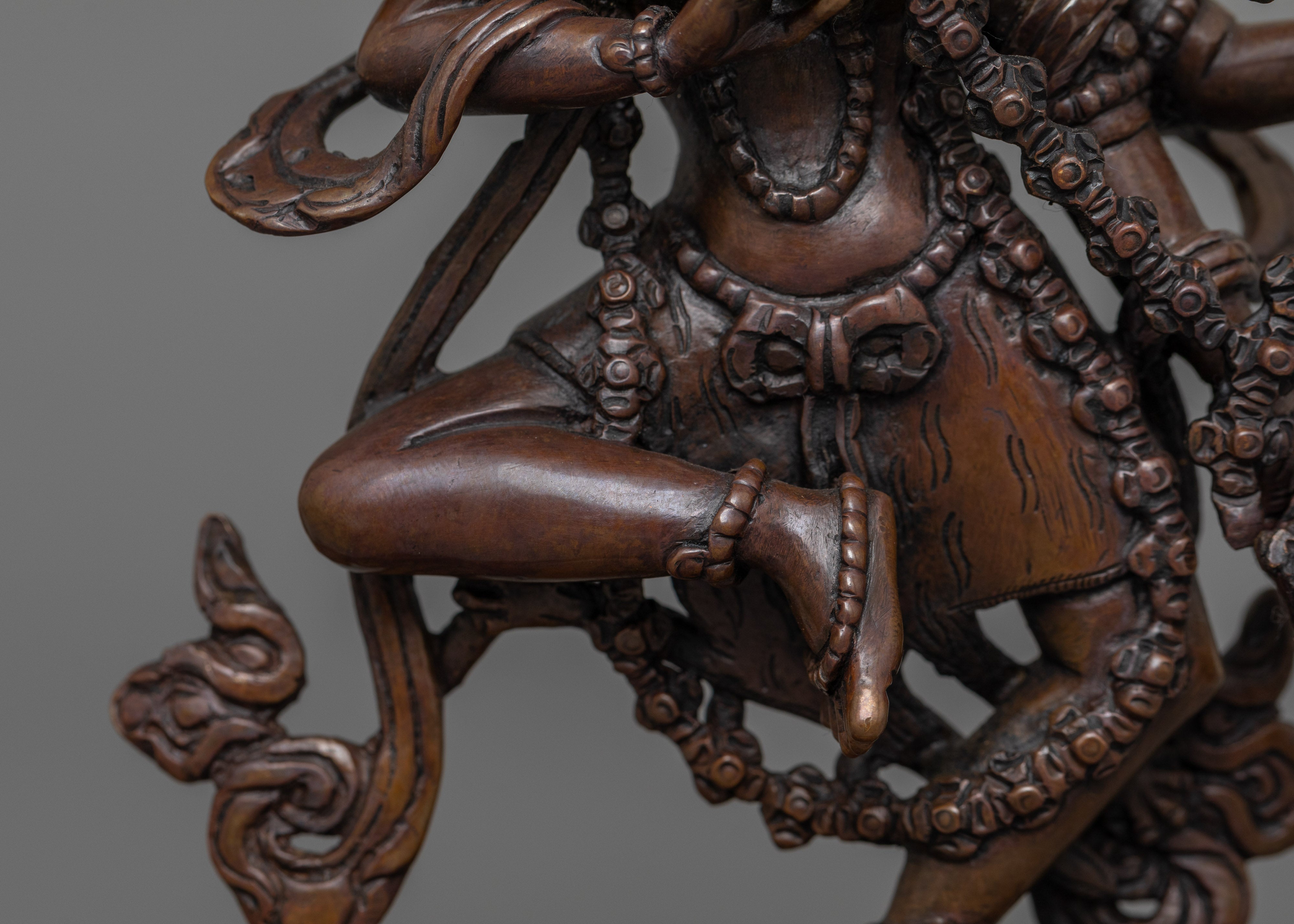 Goddess of Enchantment Kurukulla Sculpture | Tibetan Himalayan Spiritual Art