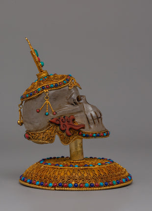 Spiritual Decor Skull Head | Symbol of Mortality and Transformation