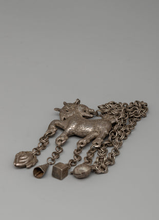 Hand-carved Tibetan Lion Locket Necklace | A Spiritual Masterpiece