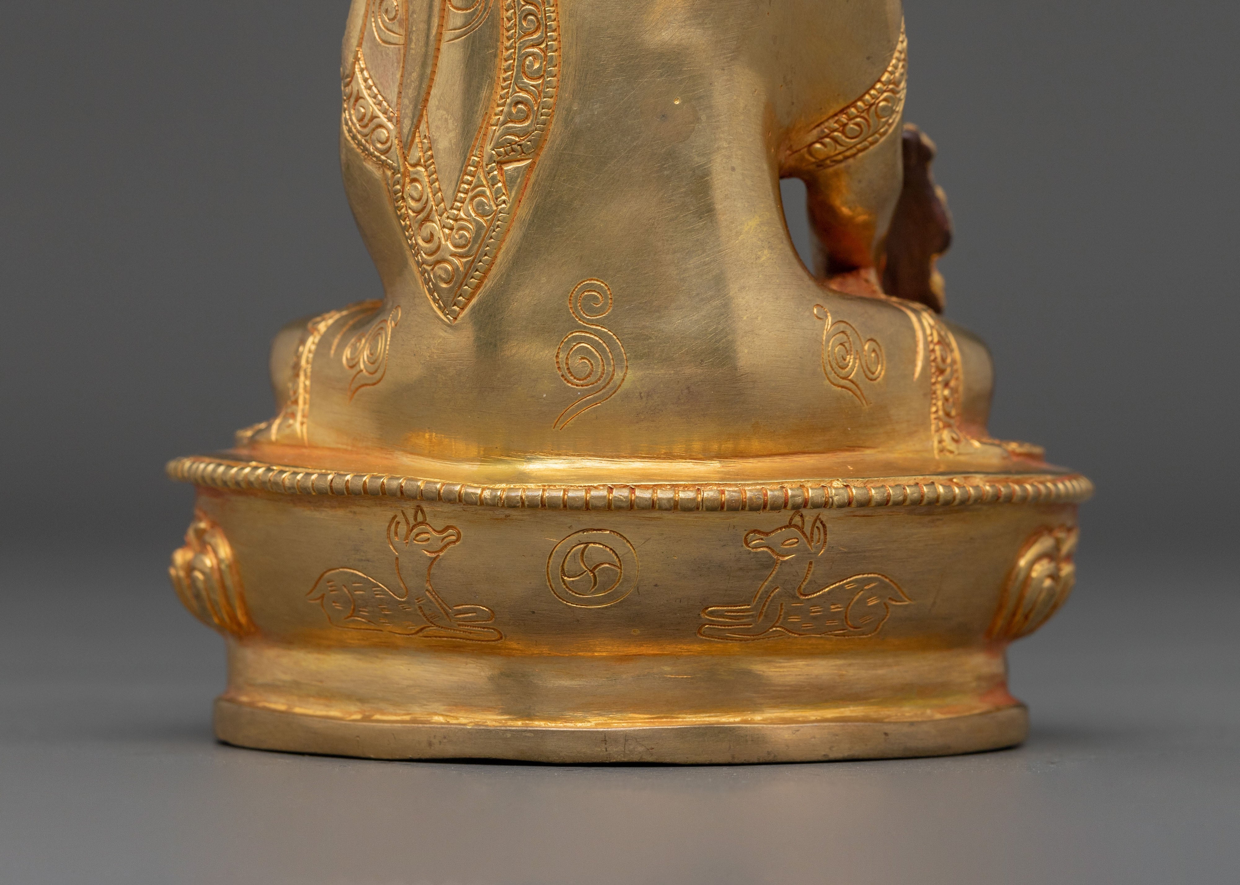 Handcrafted Himalayan Medicine Buddha | Spiritual Home Decor