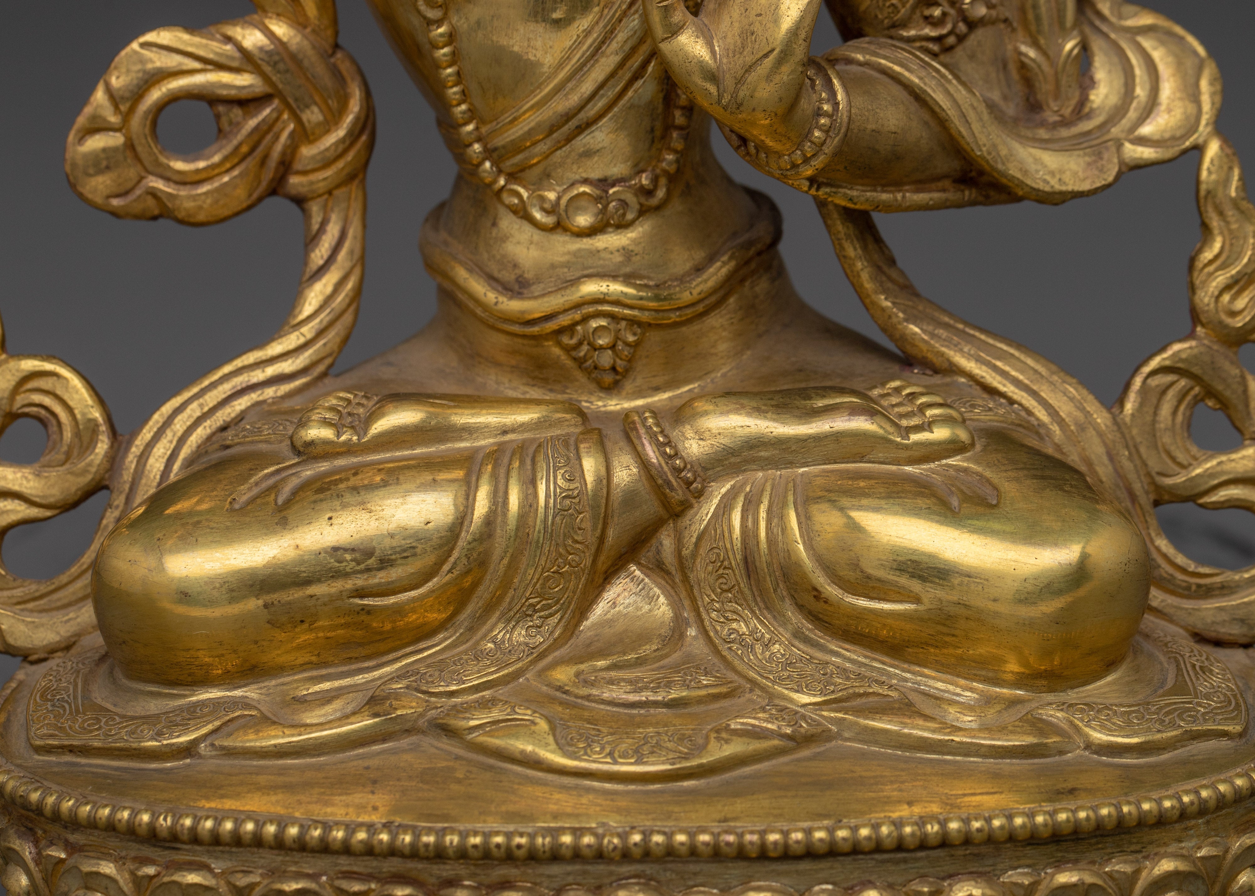 Handmade Divine Wisdom Bodhisattva Manjusrhi Statue | The Deity of Knowledge