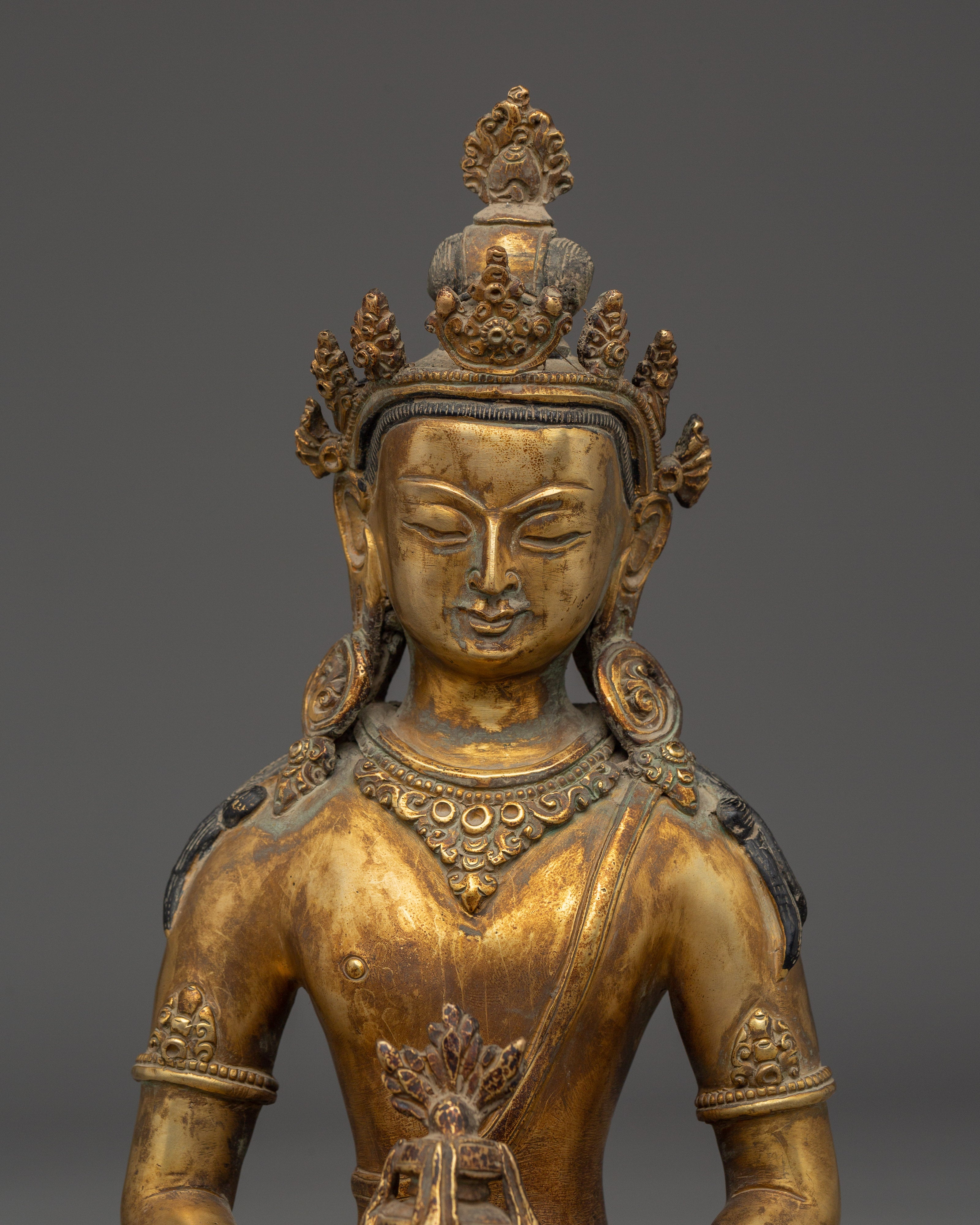 Amitayus Buddha Sculpture | Symbol of Longevity and Prosperity
