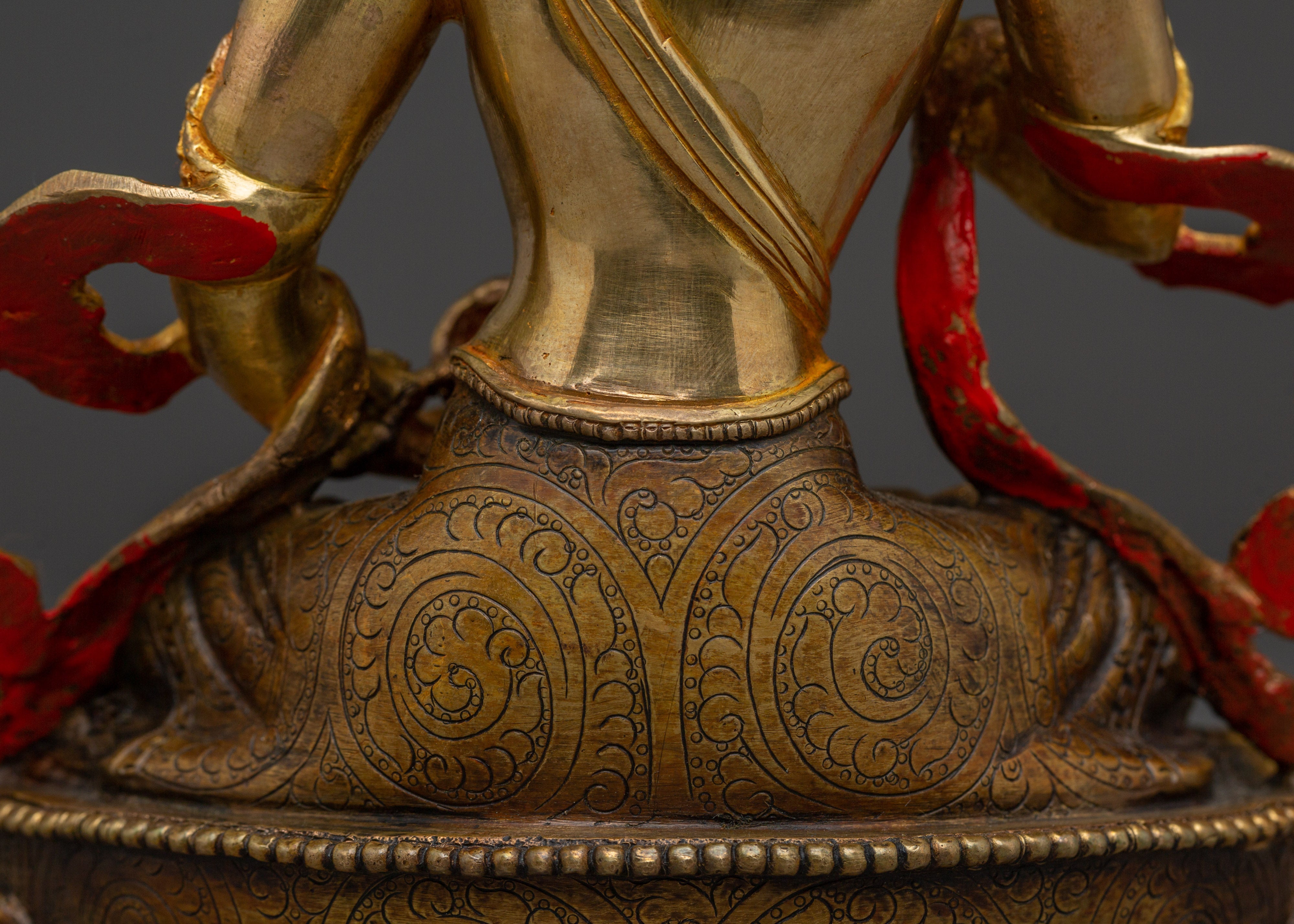 Buddhist Artwork of Vajrasattva - Deity for Purification and Spiritual Practice