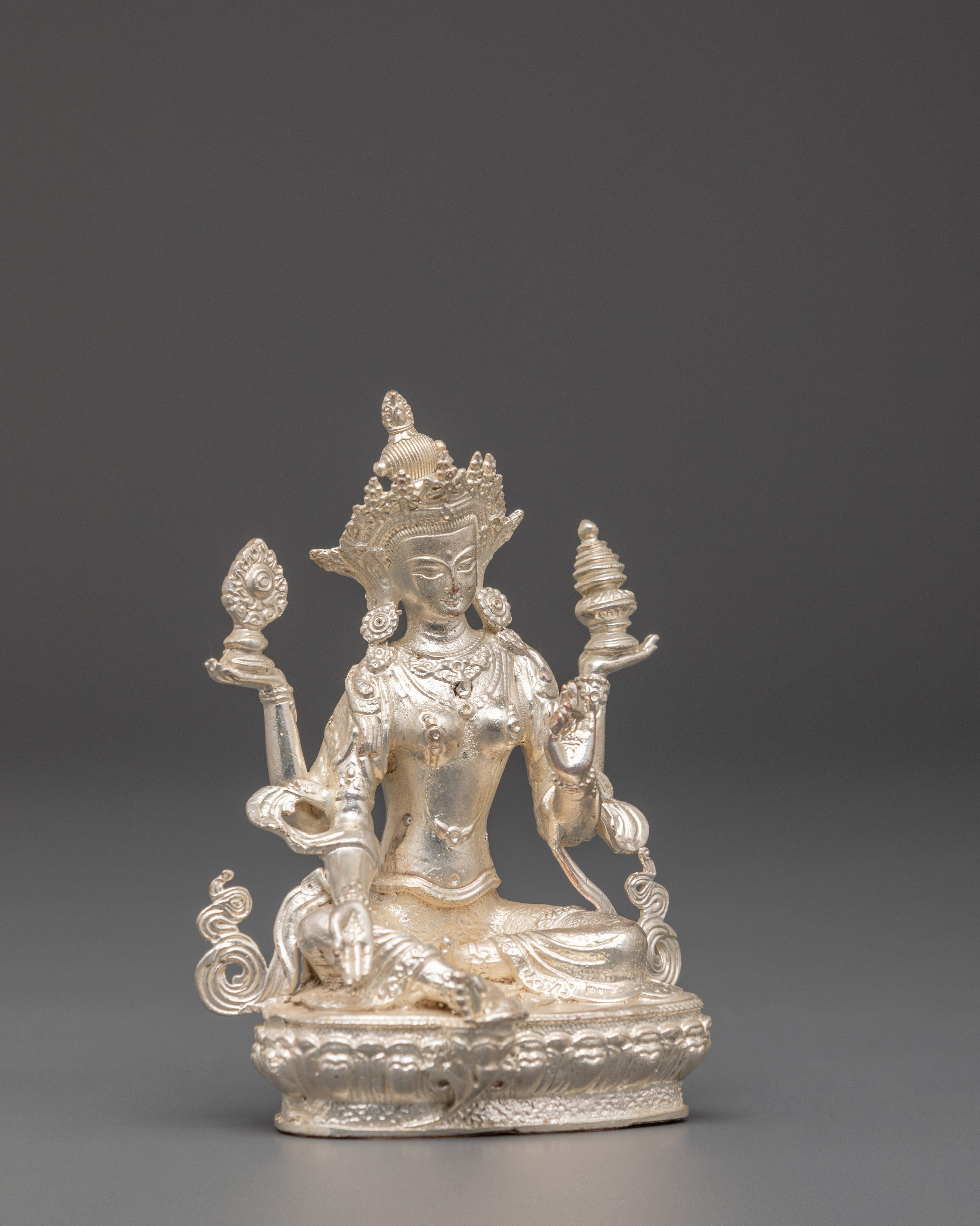 Sacred Wealth Goddess Laxmi Mata Statue | Prosperity & Abundance Idol