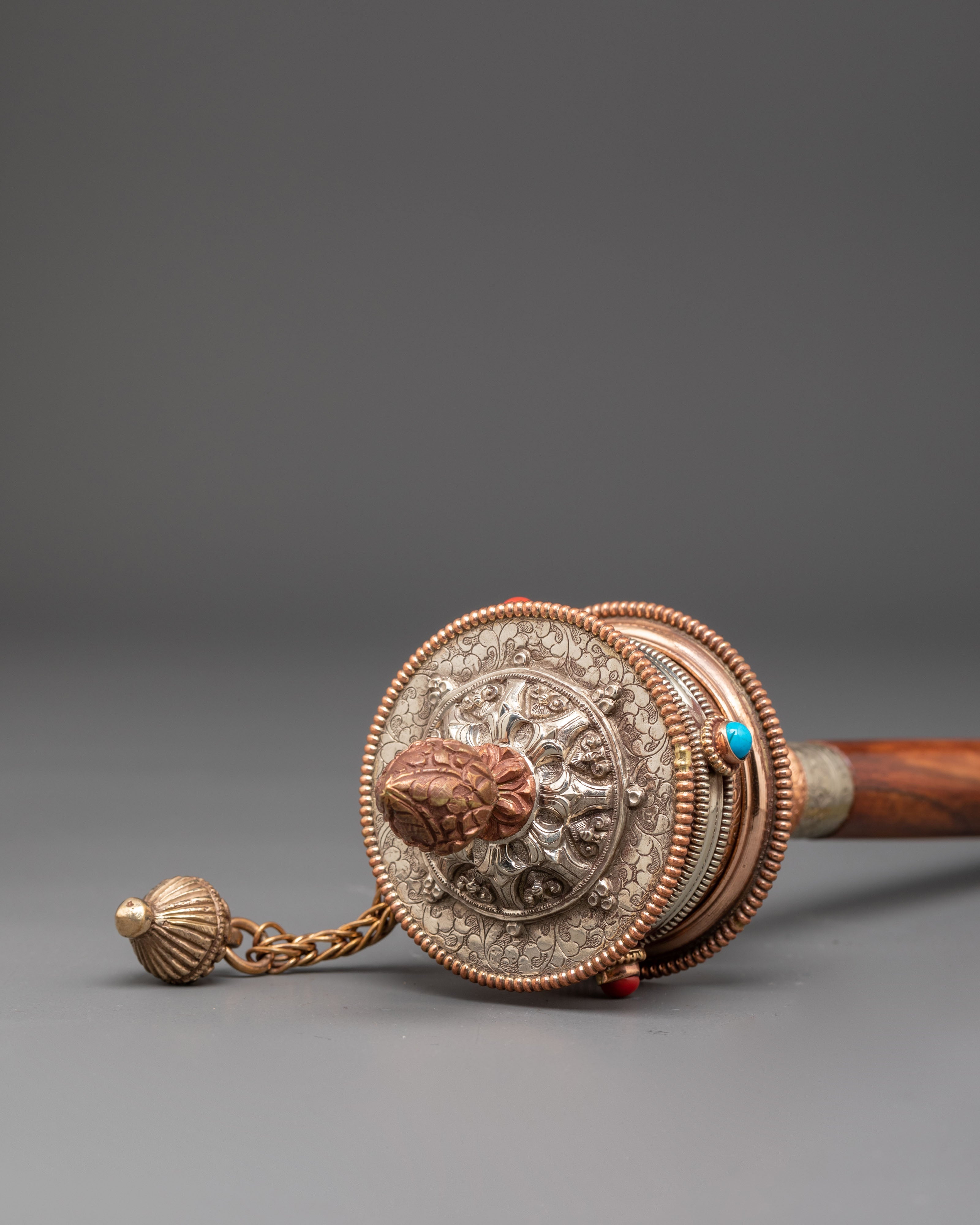 Handheld Spiritual Prayer Wheel | A Guide to Mindful Practice