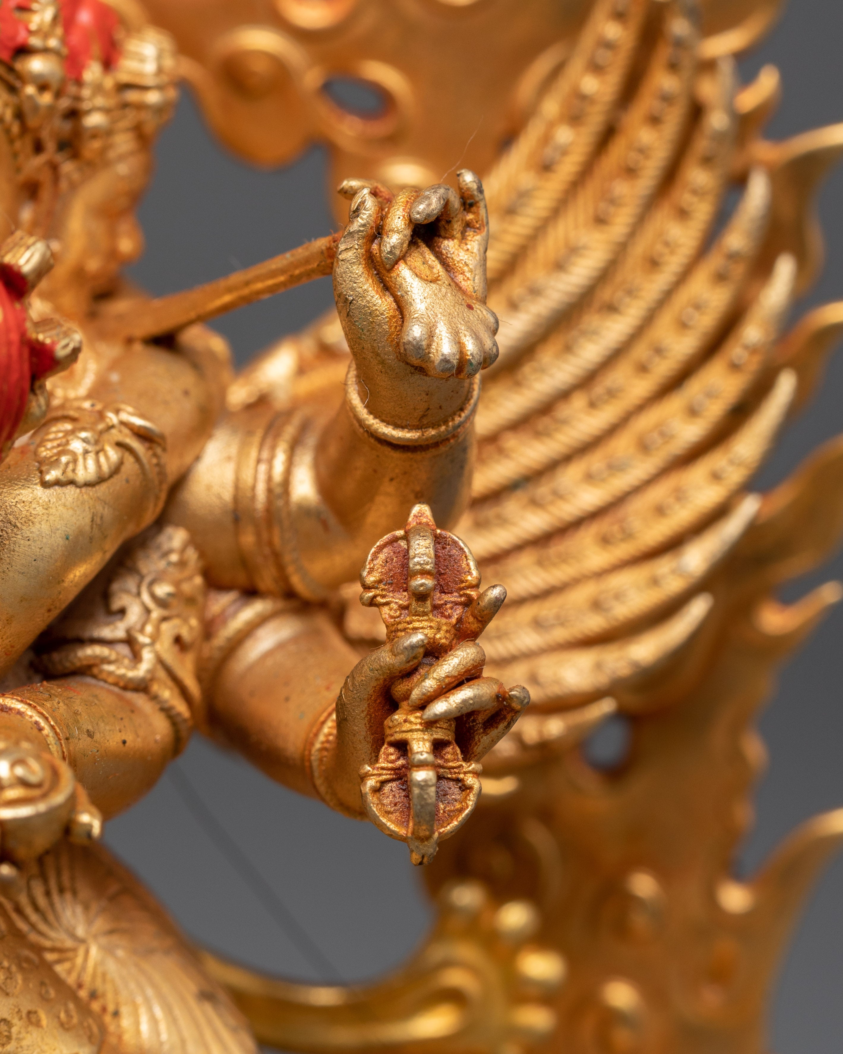 Buddhist Protector Hayagriva with Consort Statue | Fierce Manifestation of Compassion