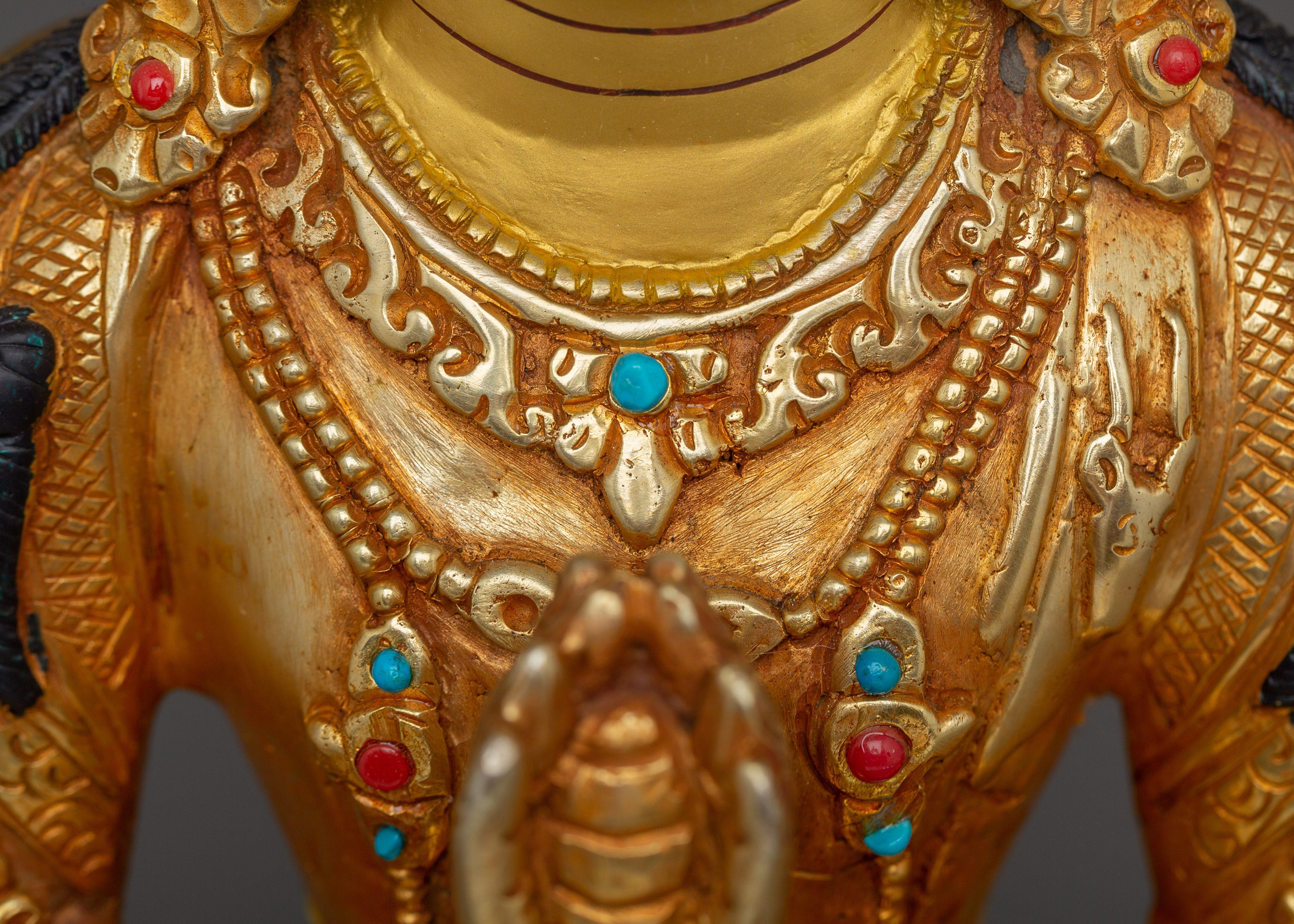 Compassion Embodiment Chenrezig Statue | Avalokiteshvara Figurine