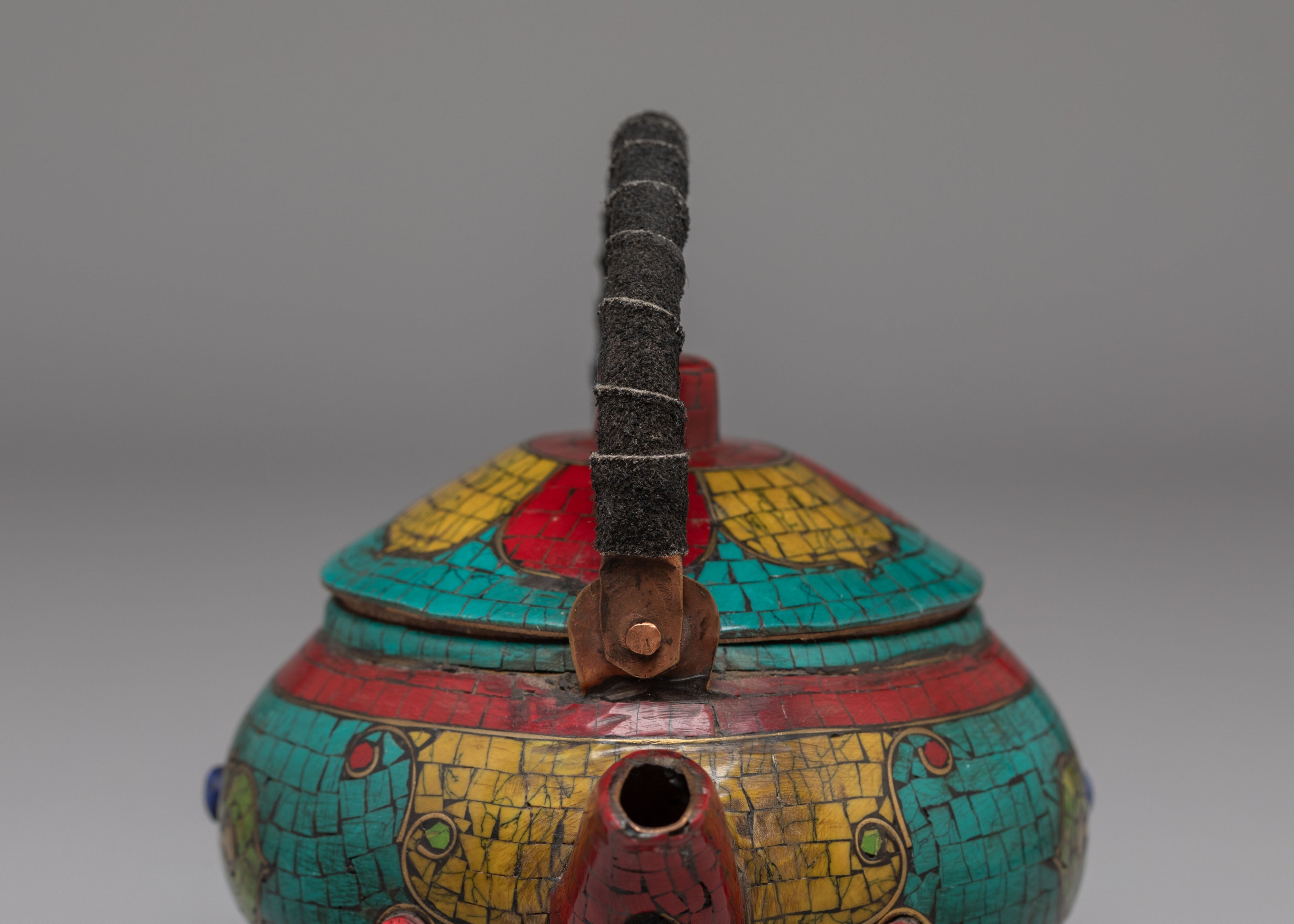 Tibetan Handcrafted Tea Pot | The Art of Mindfulness