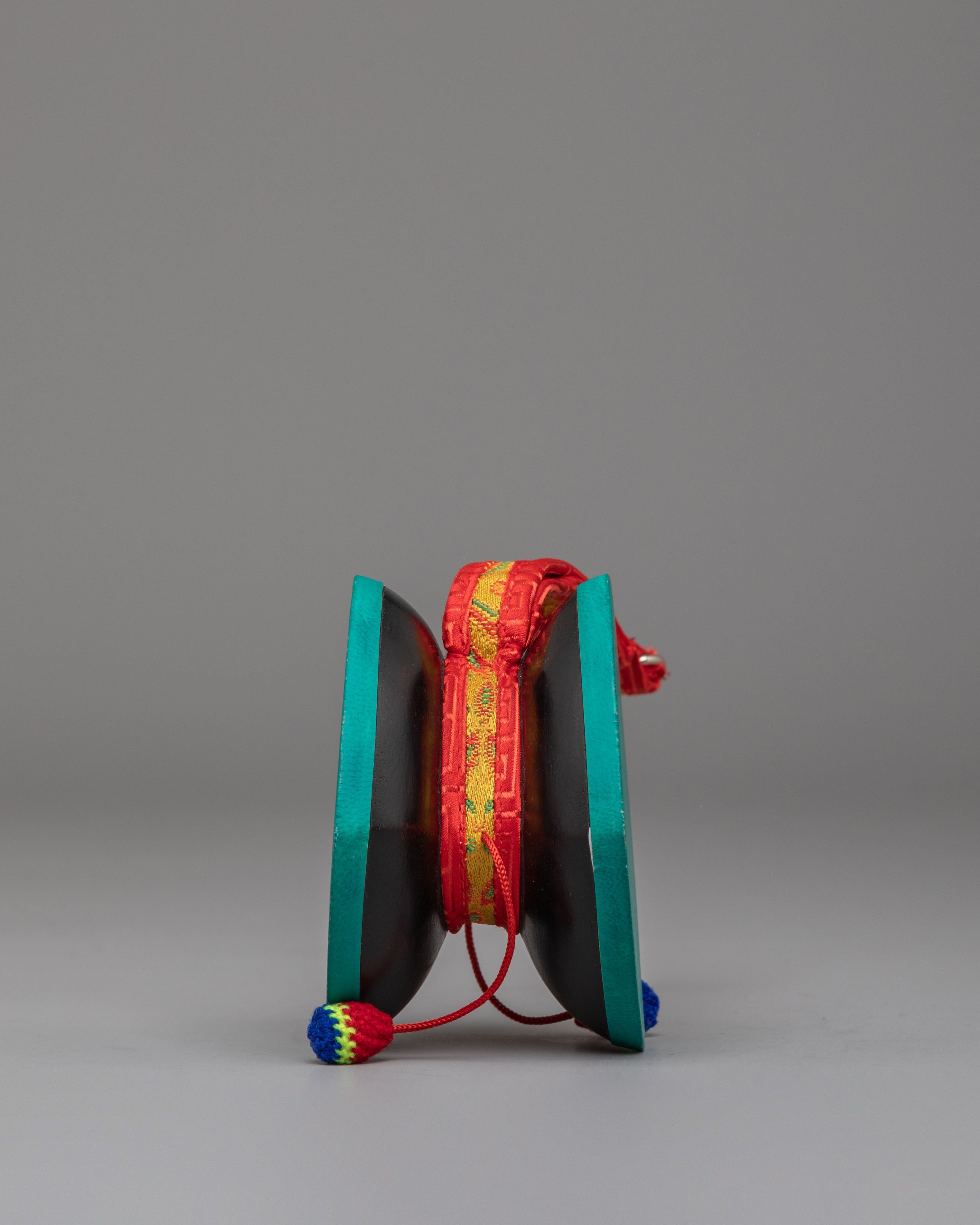 Himalayan Ritual Damaru | Sacred Tibetan Double-Headed Drum