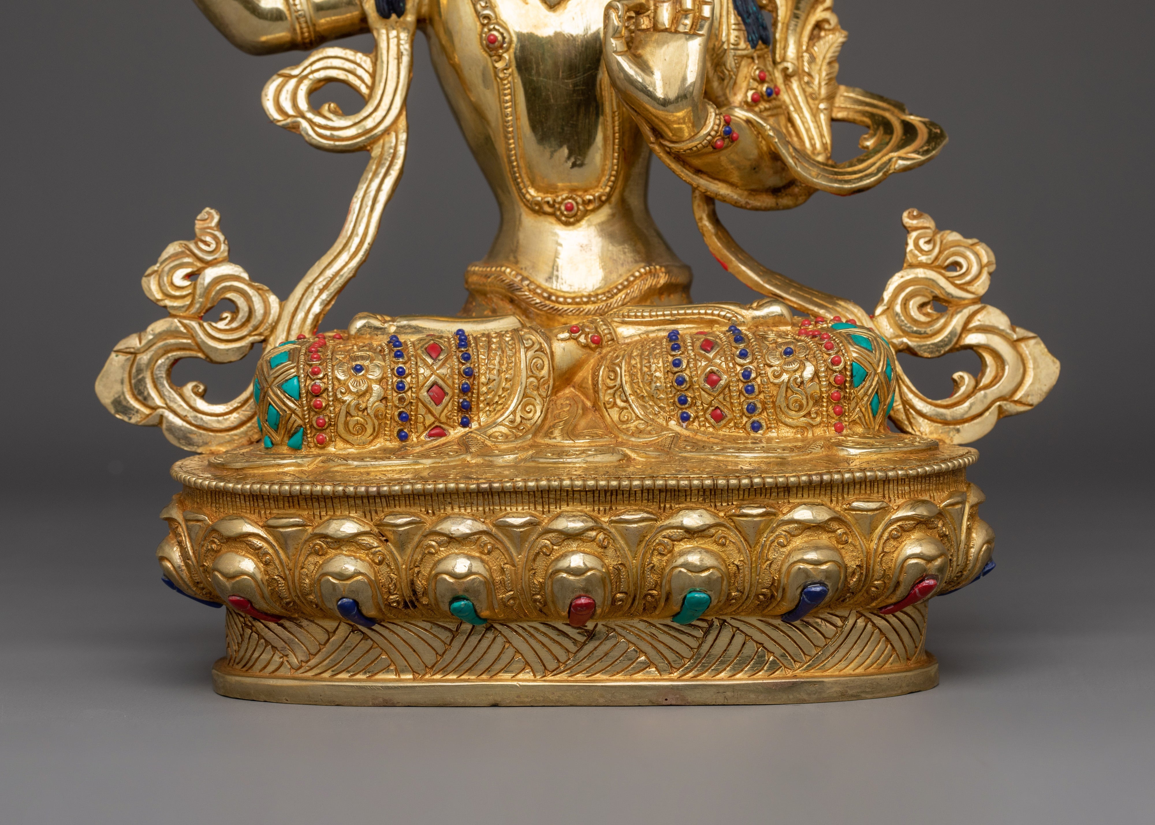 Statue of Manjushri Wisdom Bodhisattva | Personification of Supreme Wisdom