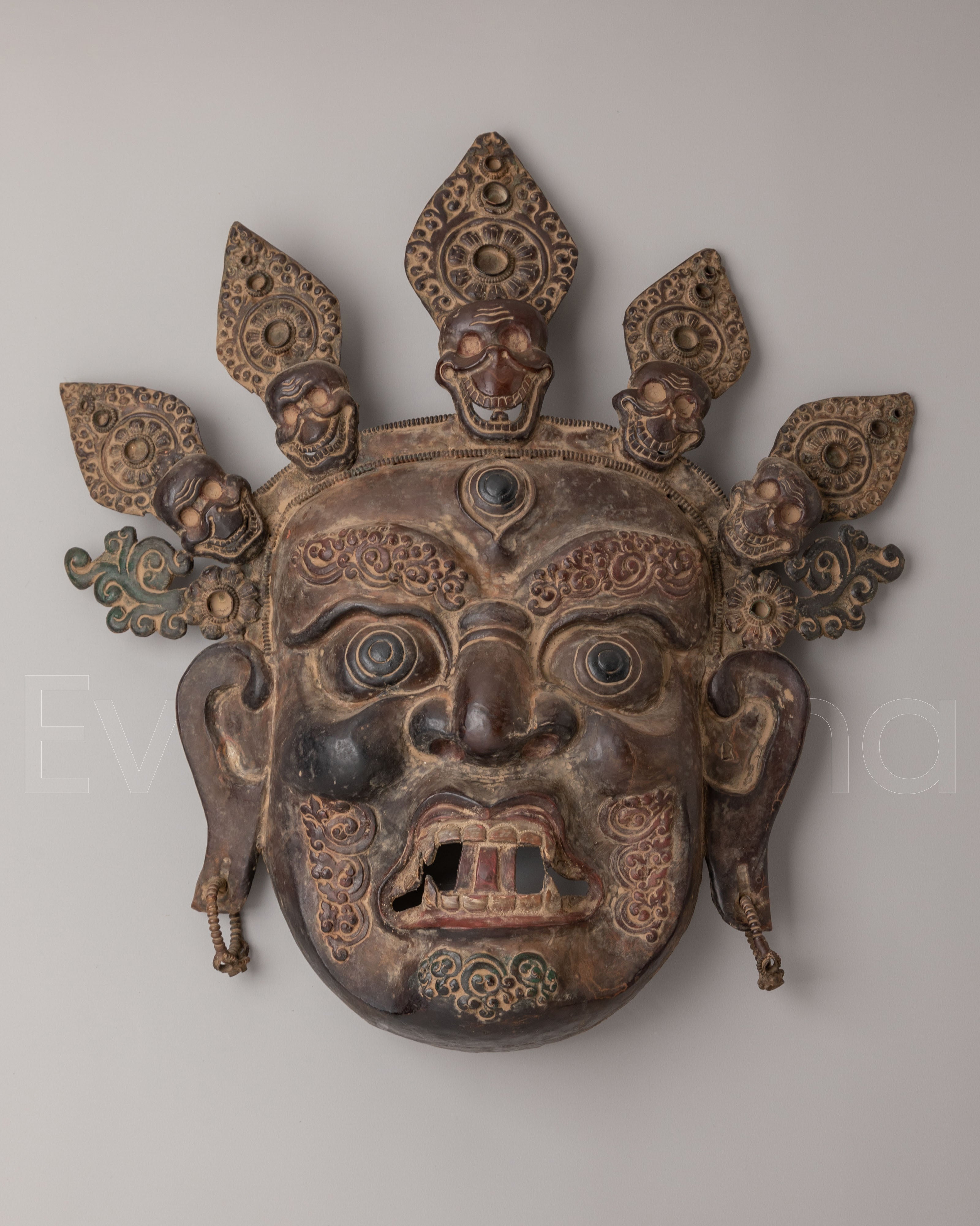 Traditional Mahakala Wall Hanging | Tibetan Art
