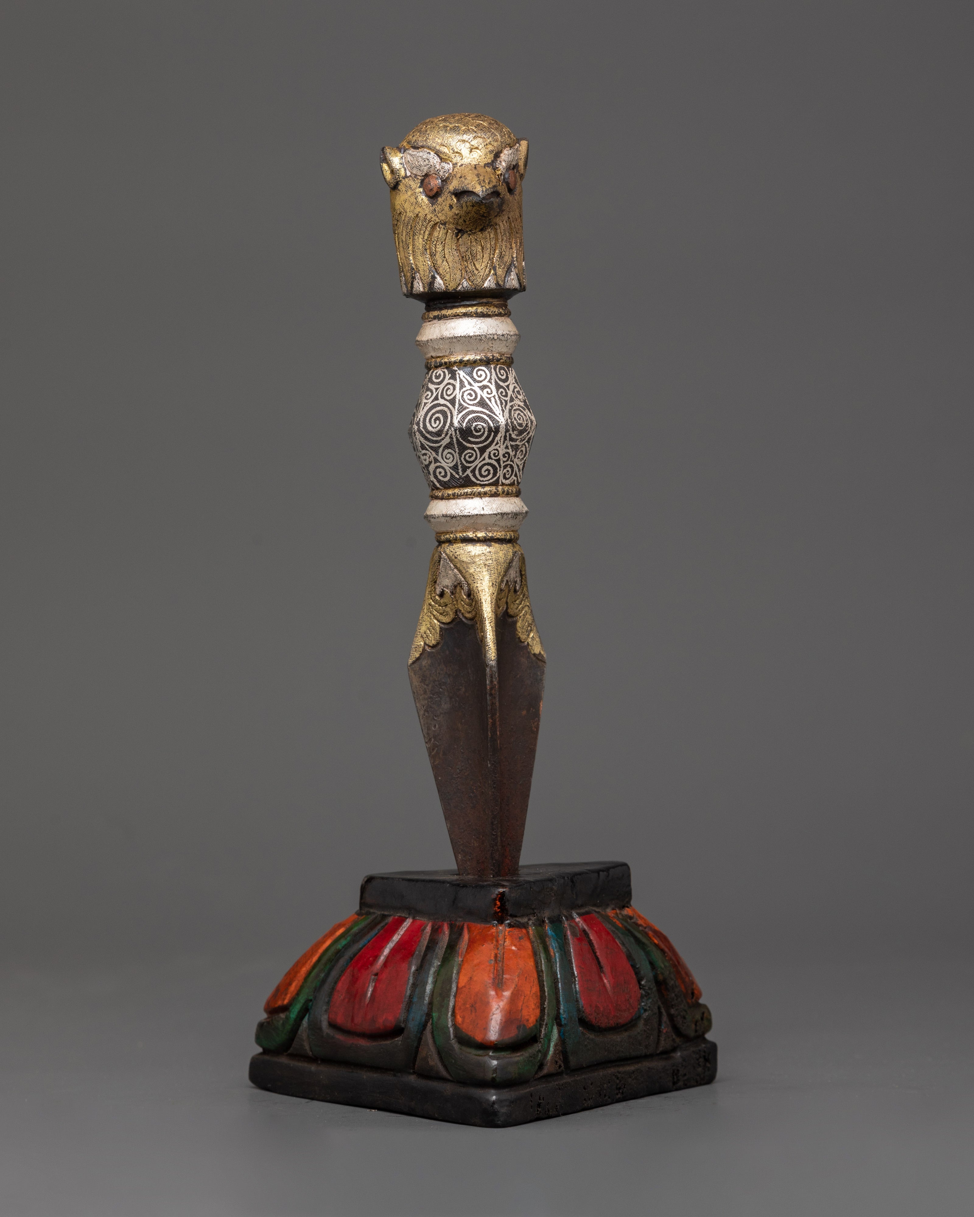 Phurba with Garuda Head | Tantric Ritual Dagger