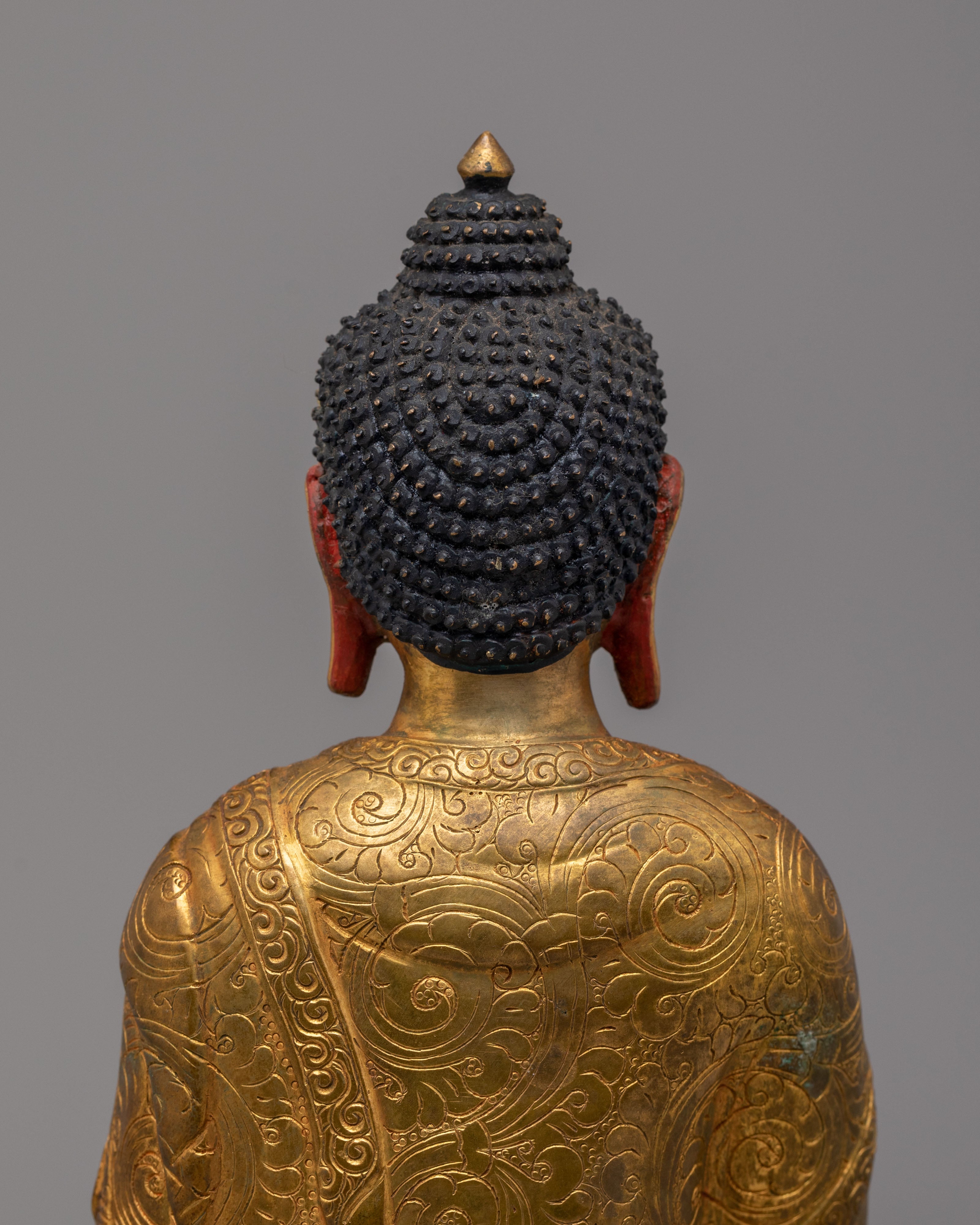 Spiritual Shakyamuni Buddha Enlightened Sculpture | Dharma Statue