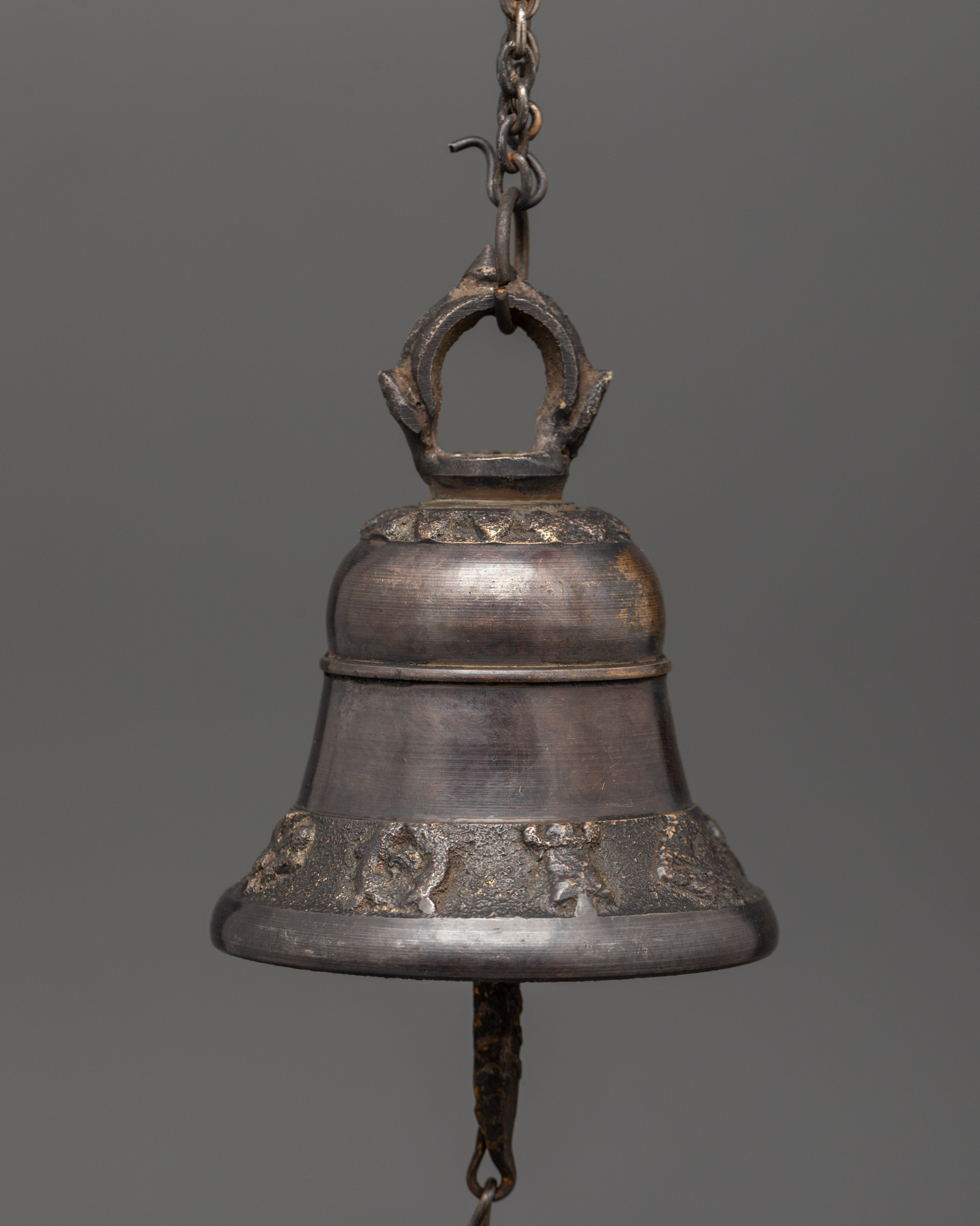 Bronze Hanging Bell for Altar | Symbol of Clarity and Wisdom