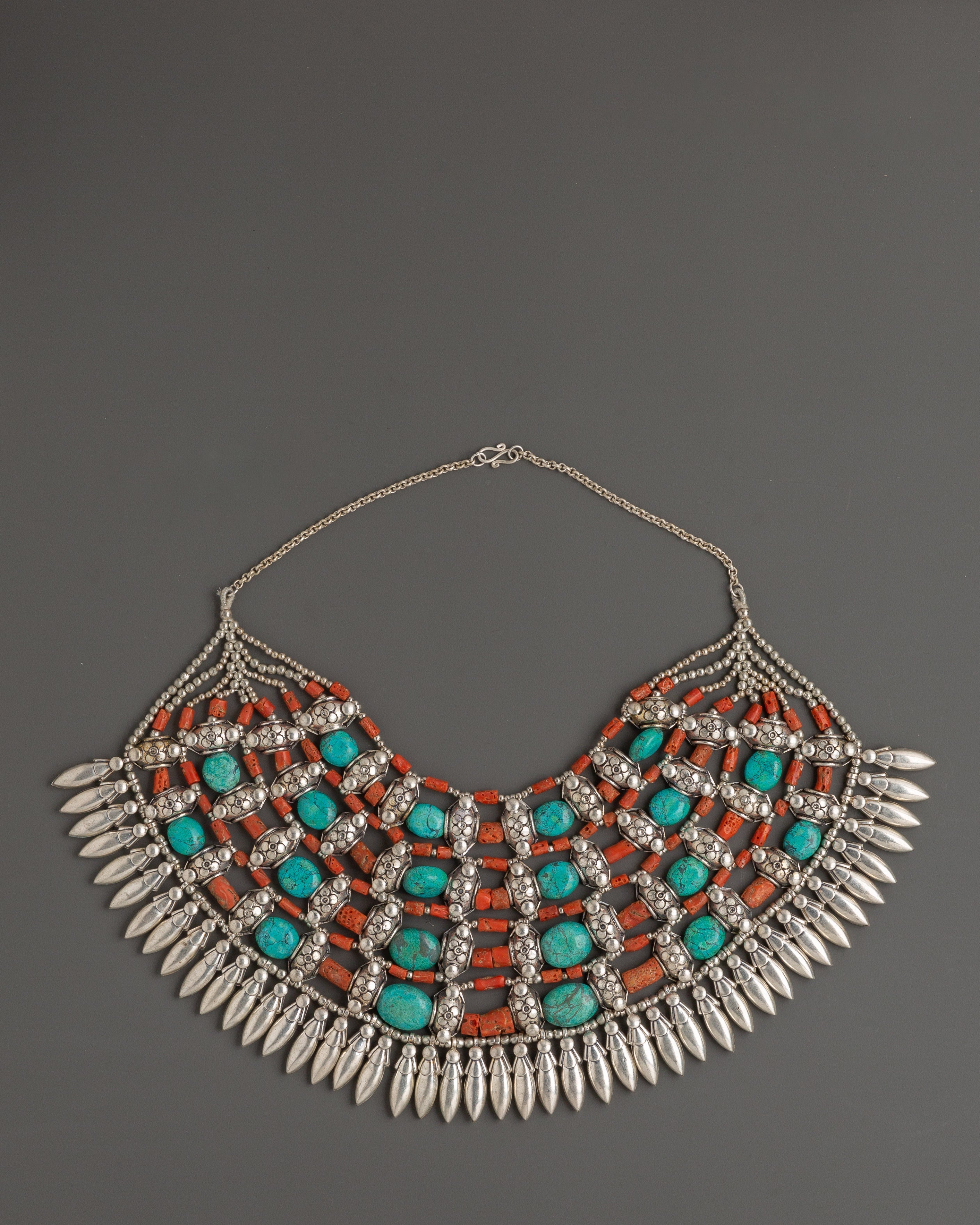Chunky Tibetan Necklace