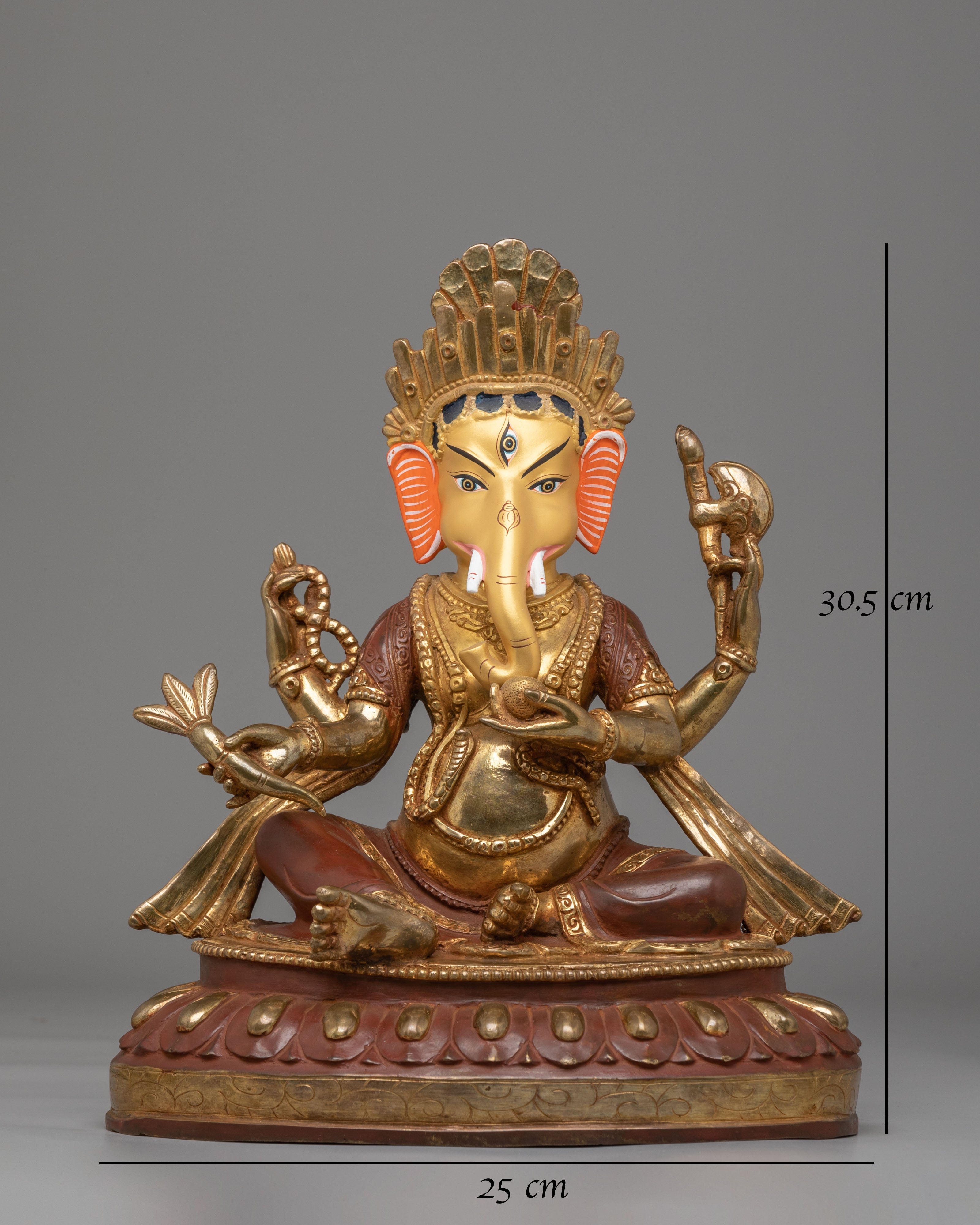 Himalayan Ganesh Sculpture | Spiritual Home Decor