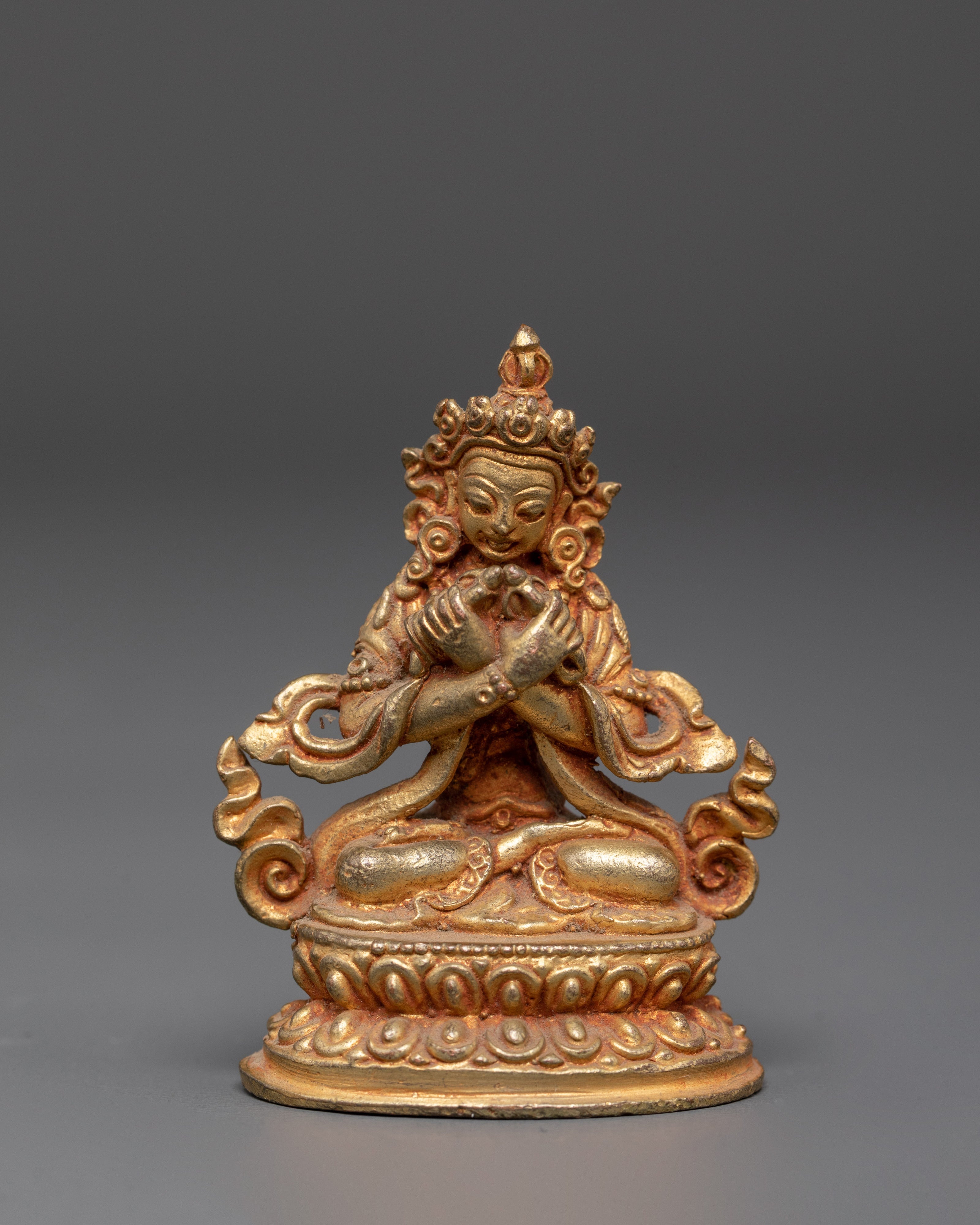 Tibetan Treasure Box with Buddha Statue | Handcrafted Spiritual Gift