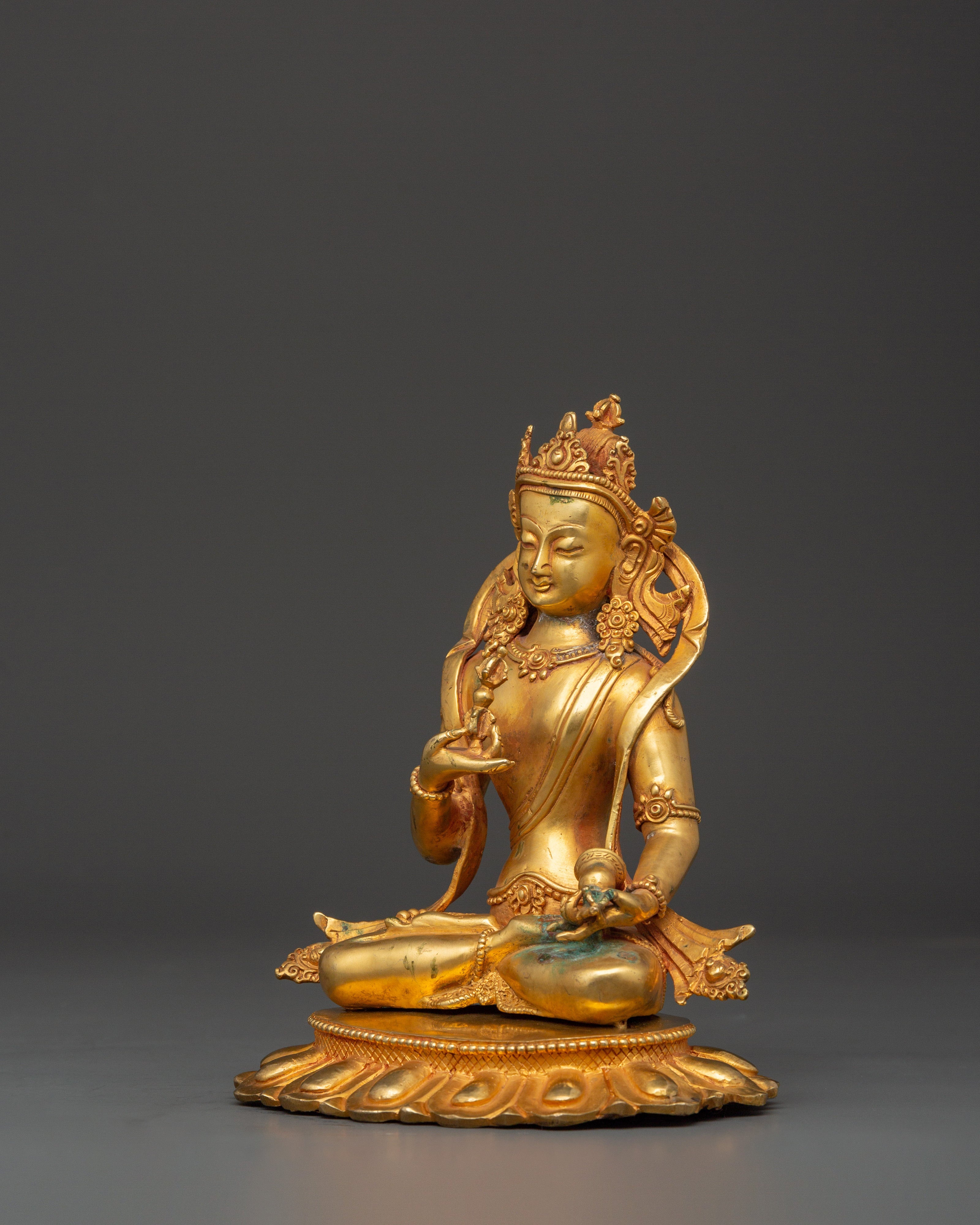 Elegant Vajrasattva Statue | 19cm Spiritual Decor