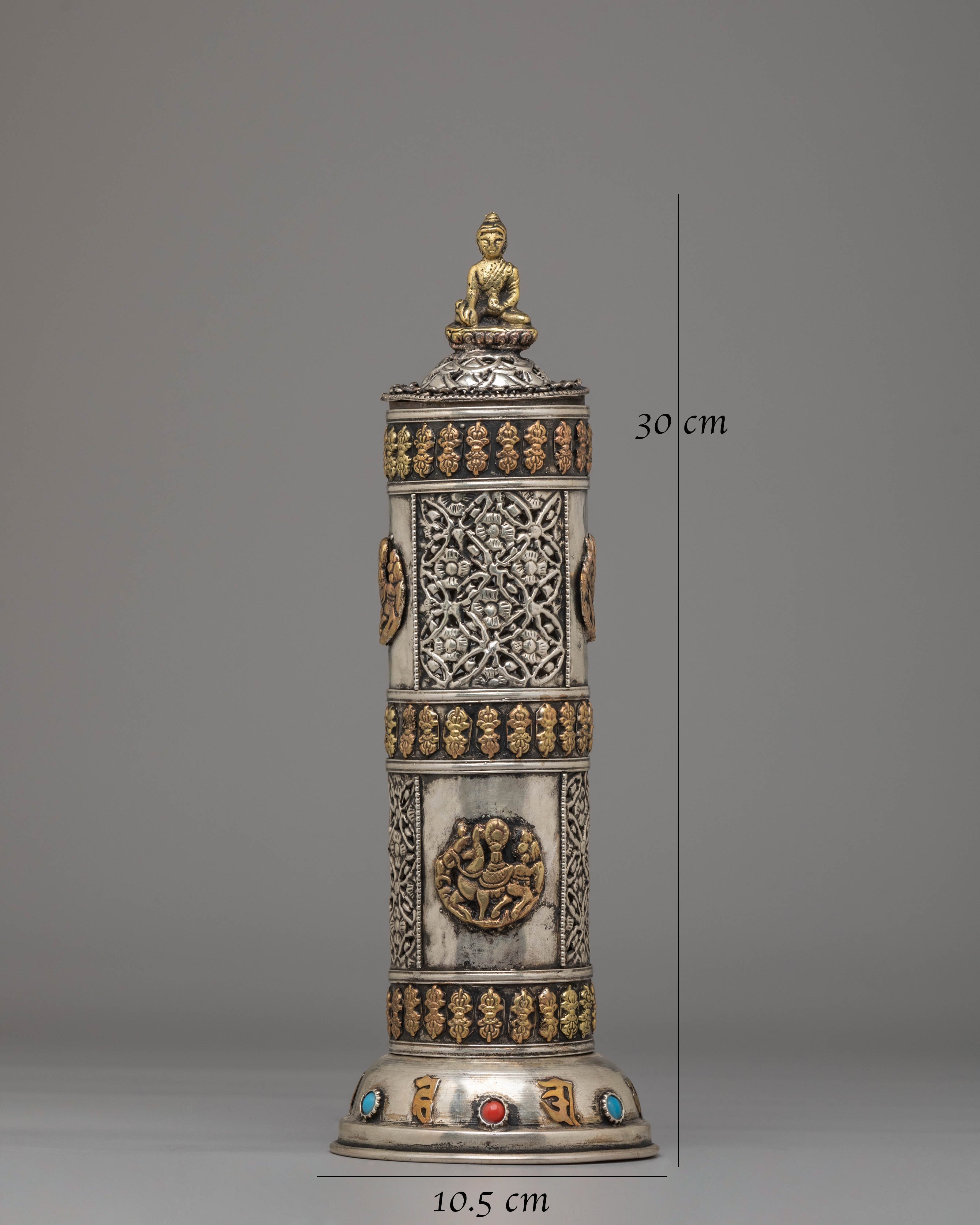 Buddhist Handmade Incense Holder | Tibetan Ritual Offering Bowl