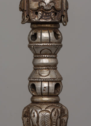 Multi Faced Iron Kila | Traditional Tibetan Tool for Energy Balancing and Rituals