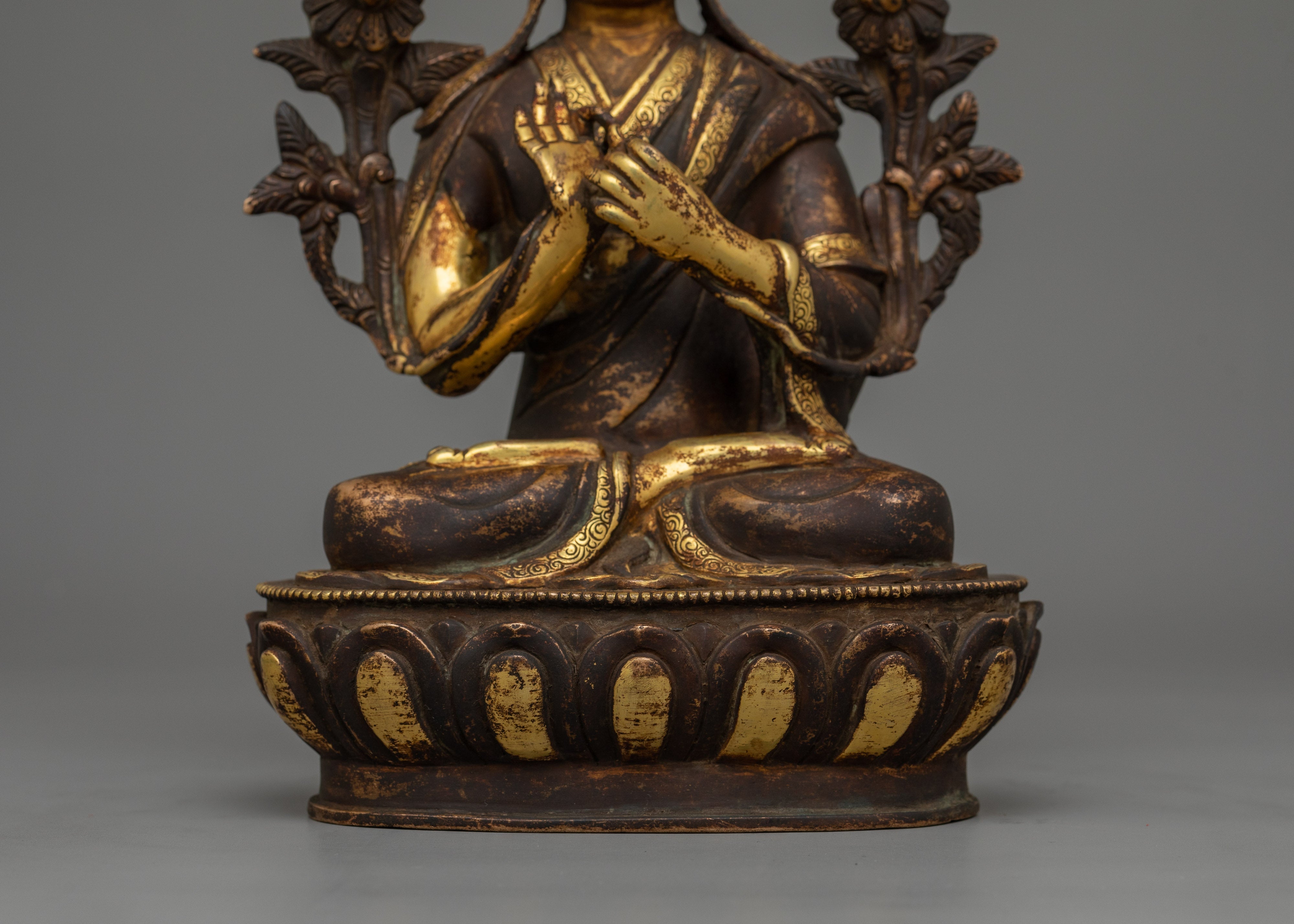 9 Inches Tsong Khapa Statue | Tibetan Religious Philosopher