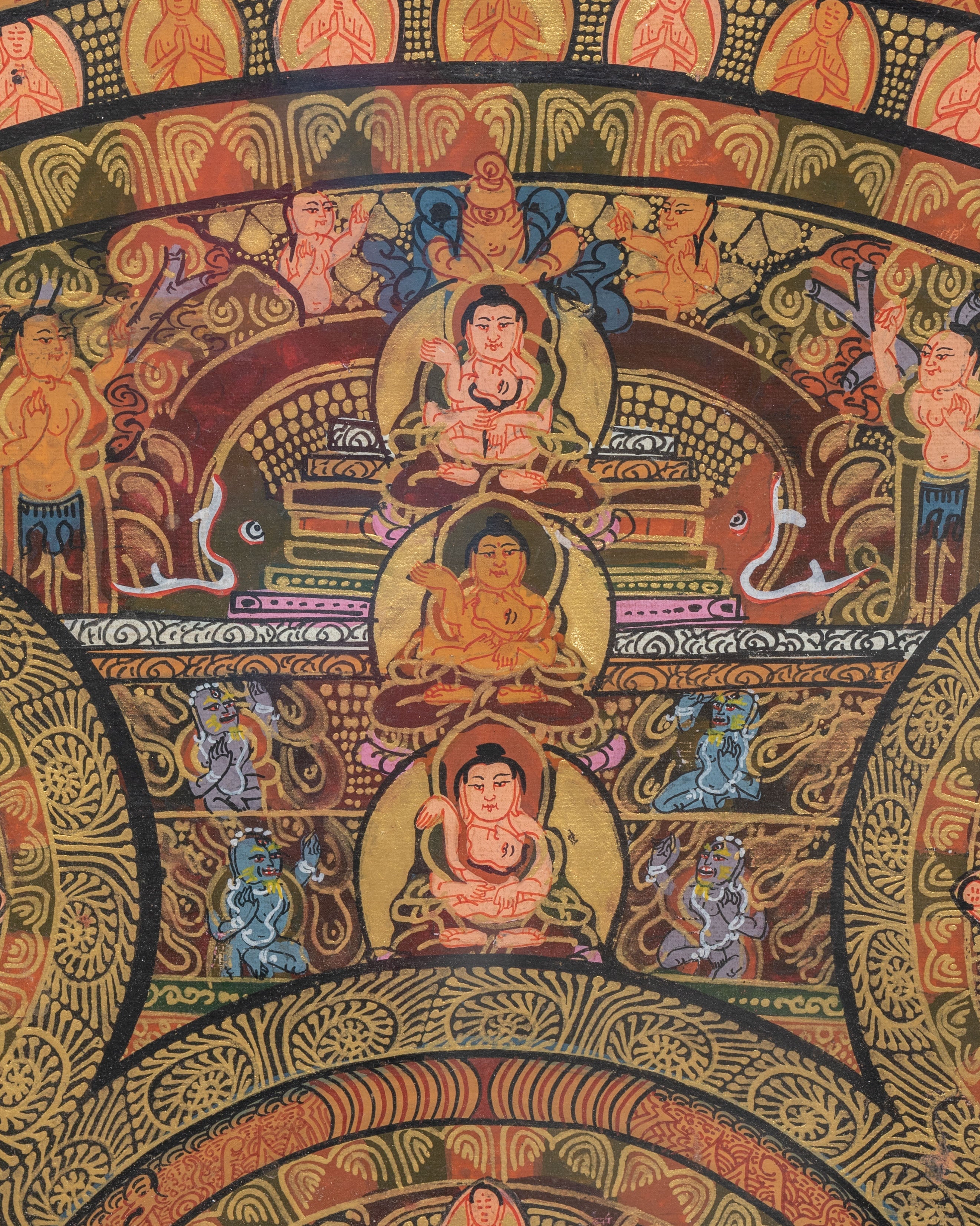 Decorative Mandala Wall Hanging | A Sacred Art Piece for Spiritual Spaces