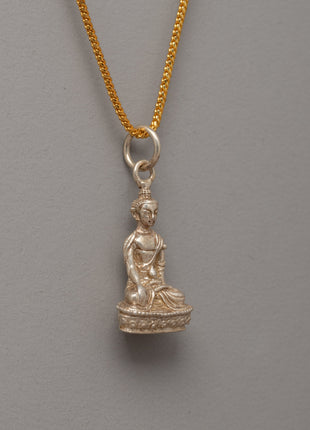 Precious Shakyamuni Buddha Locket | Sacred Amulet of Enlightenment