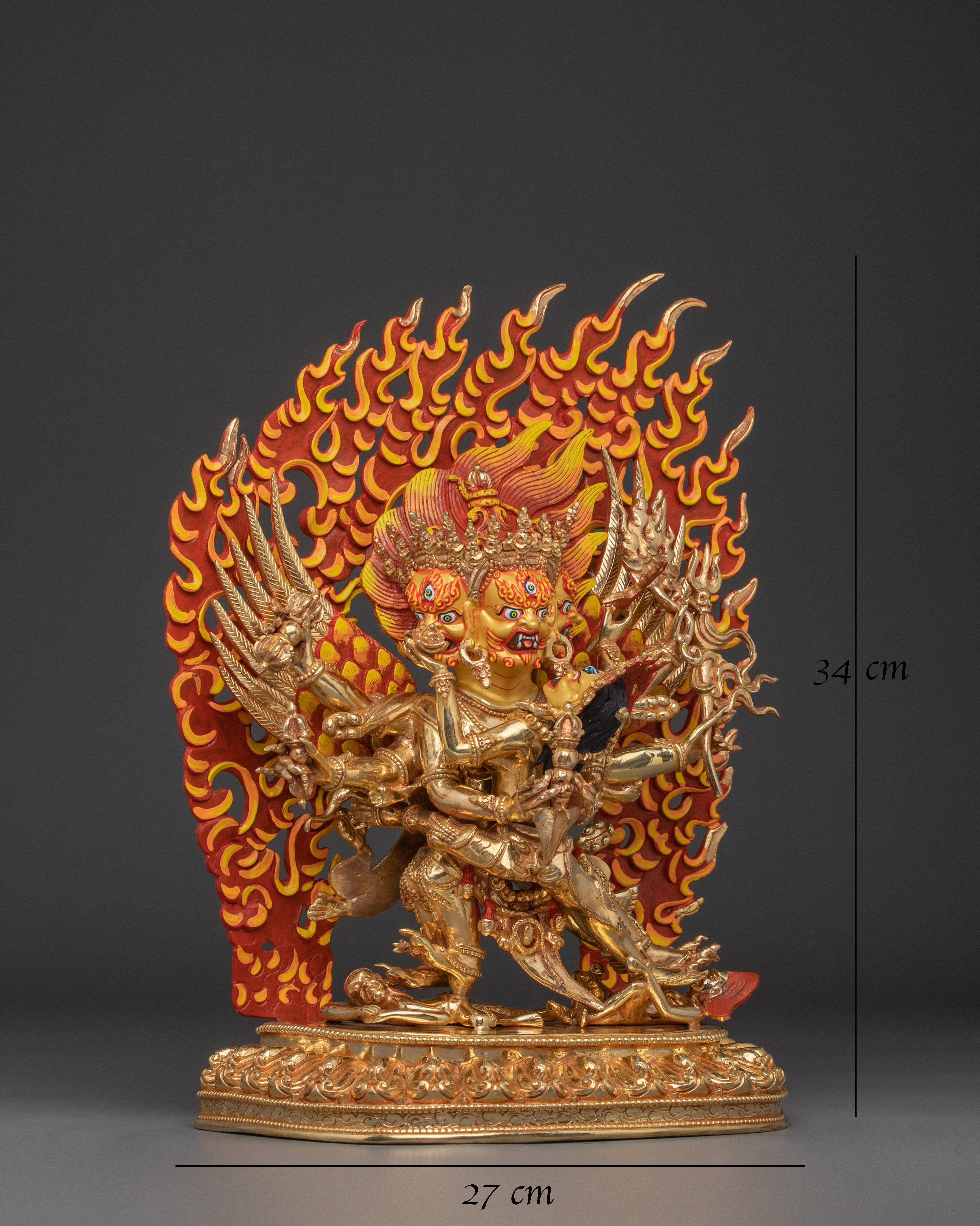 Wrathful Vajrakilaya Statue | Fierce Manifestation of Vajrasattva